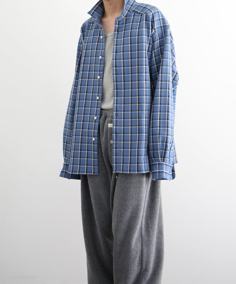 Baserange Claude shirt "EUREKA PLAID"