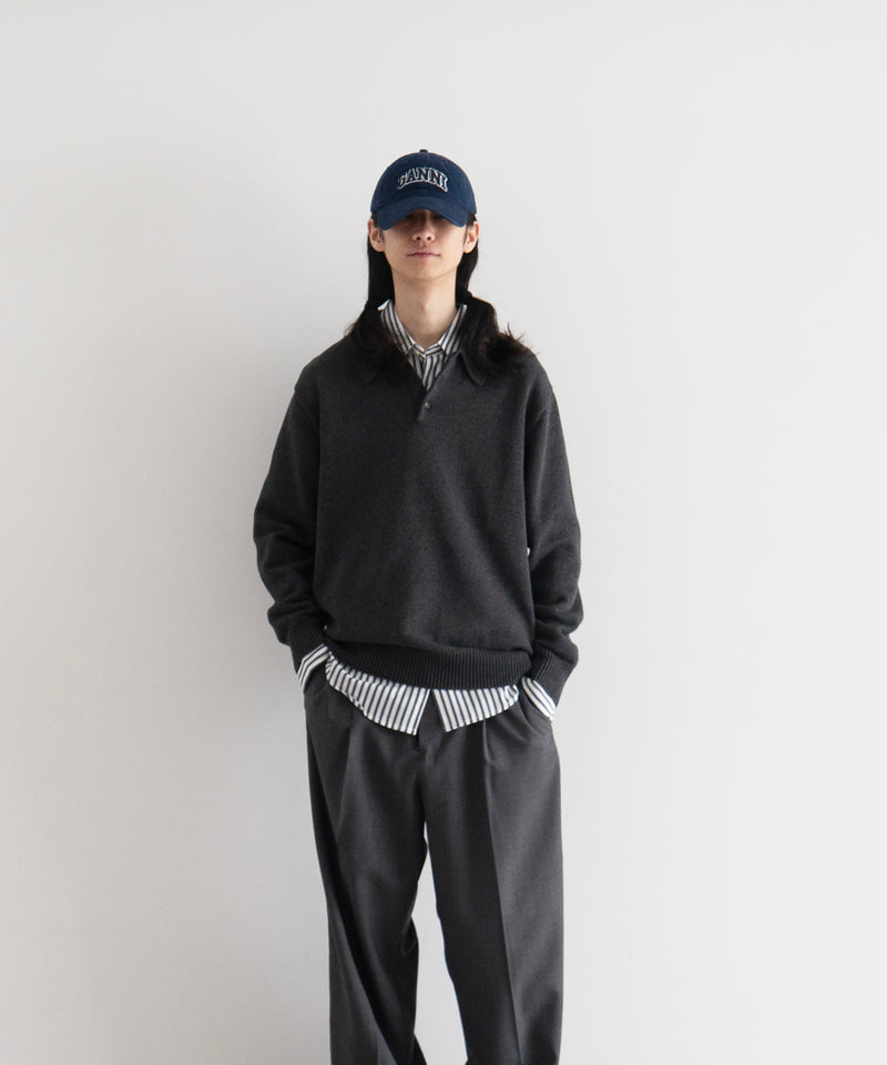 KAIKO Knit polo shirt "D.FIGURE"