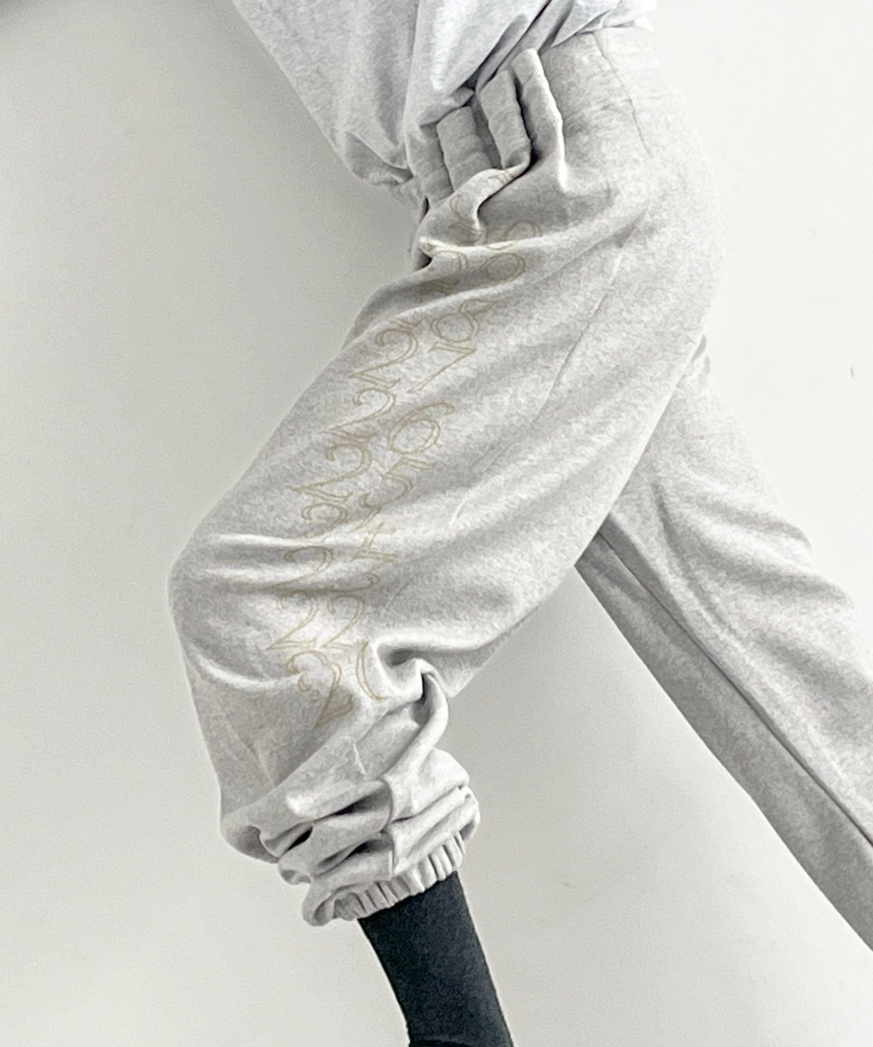ULIKASANCTUS Curtain jersey pants "GREY" M L