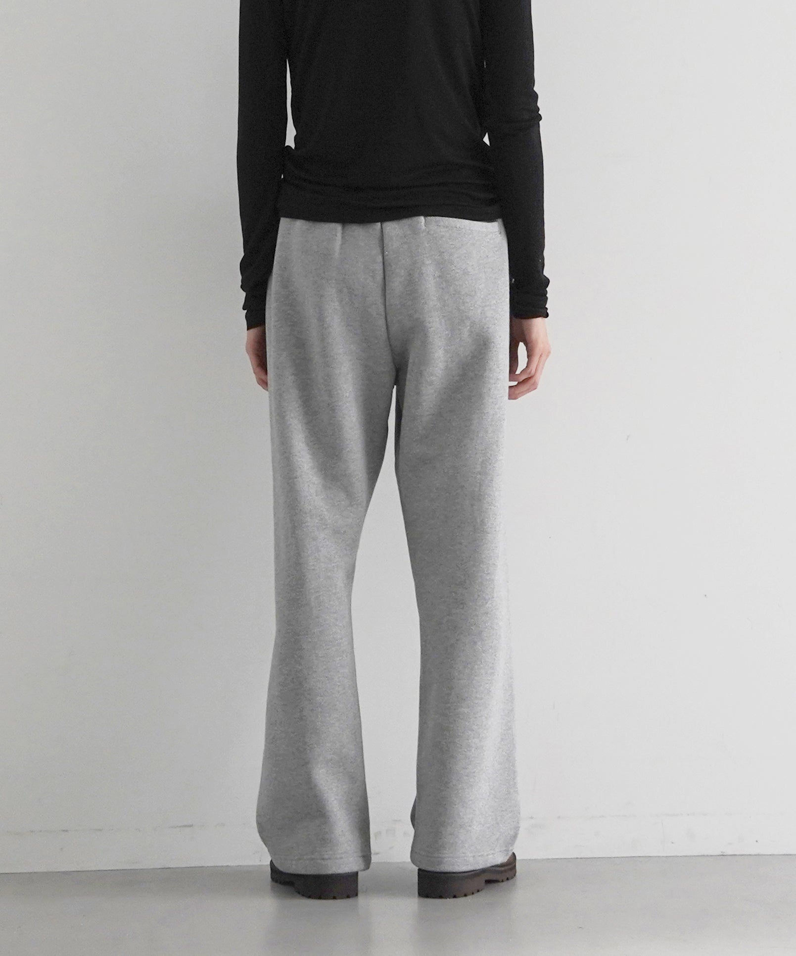 ENTIRE STUDIOS Straight leg sweatpant "GREY MARLE"