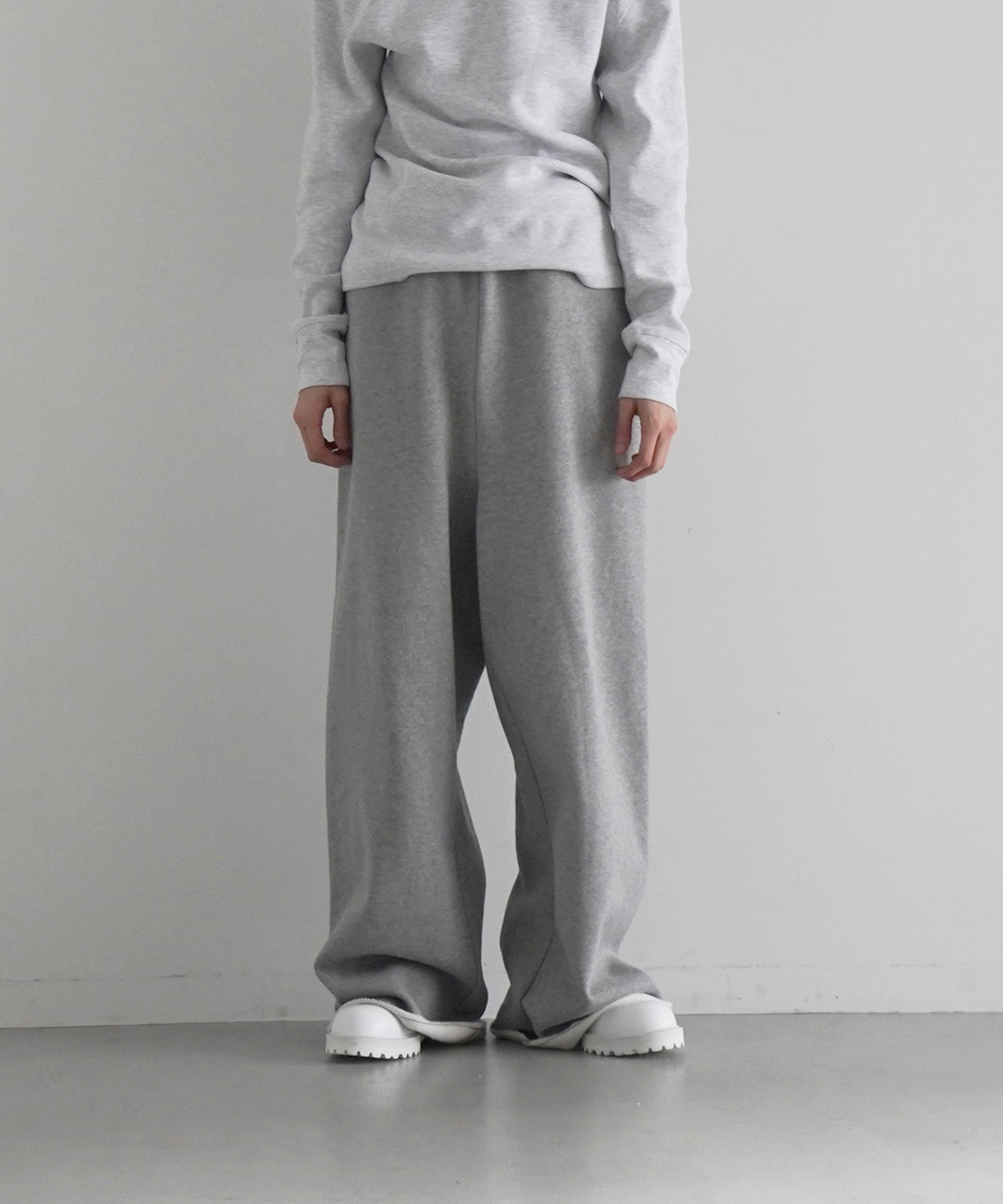 ENTIRE STUDIOS Full sweatpant "GREY MARLE"