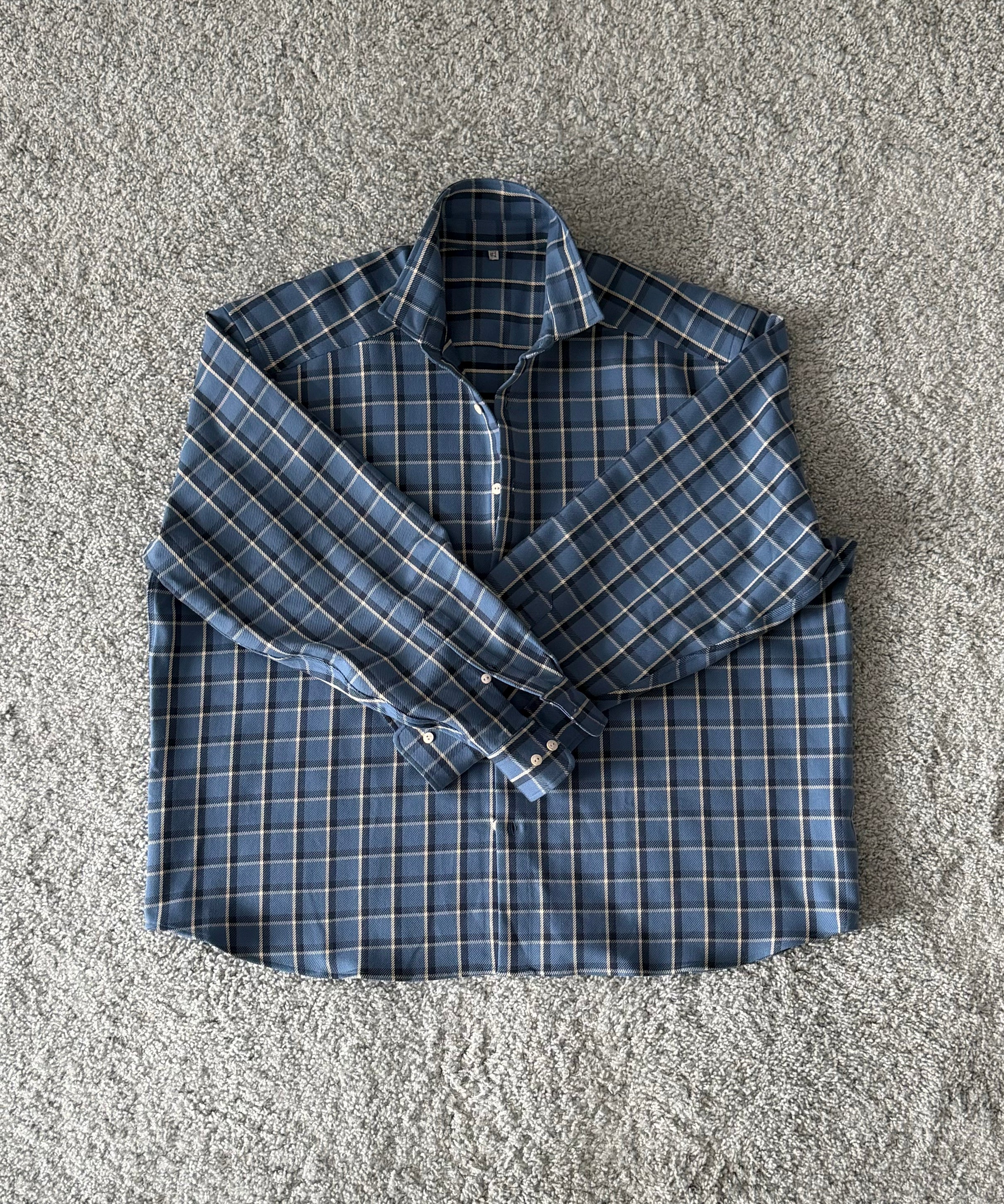 Baserange【ベースレンジ】Claude shirt “CONSUL CHECK