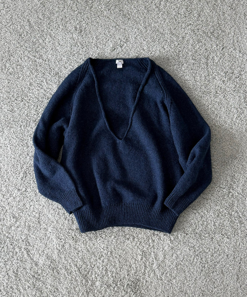 Baserange Soar v neck "CAP NORD BLUE"