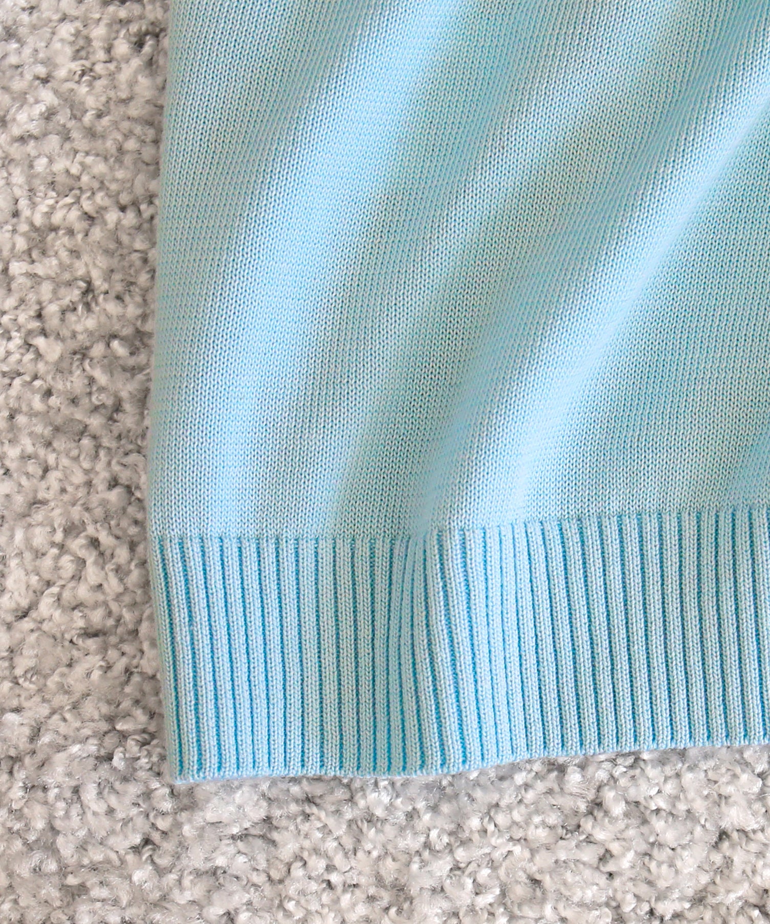 【EXCLUSIVE】crepuscule L/s polo "SAX"