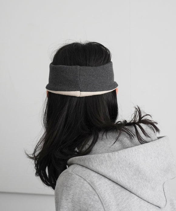 ABELIA EDOWARD GOUCHA knit sunvisor 