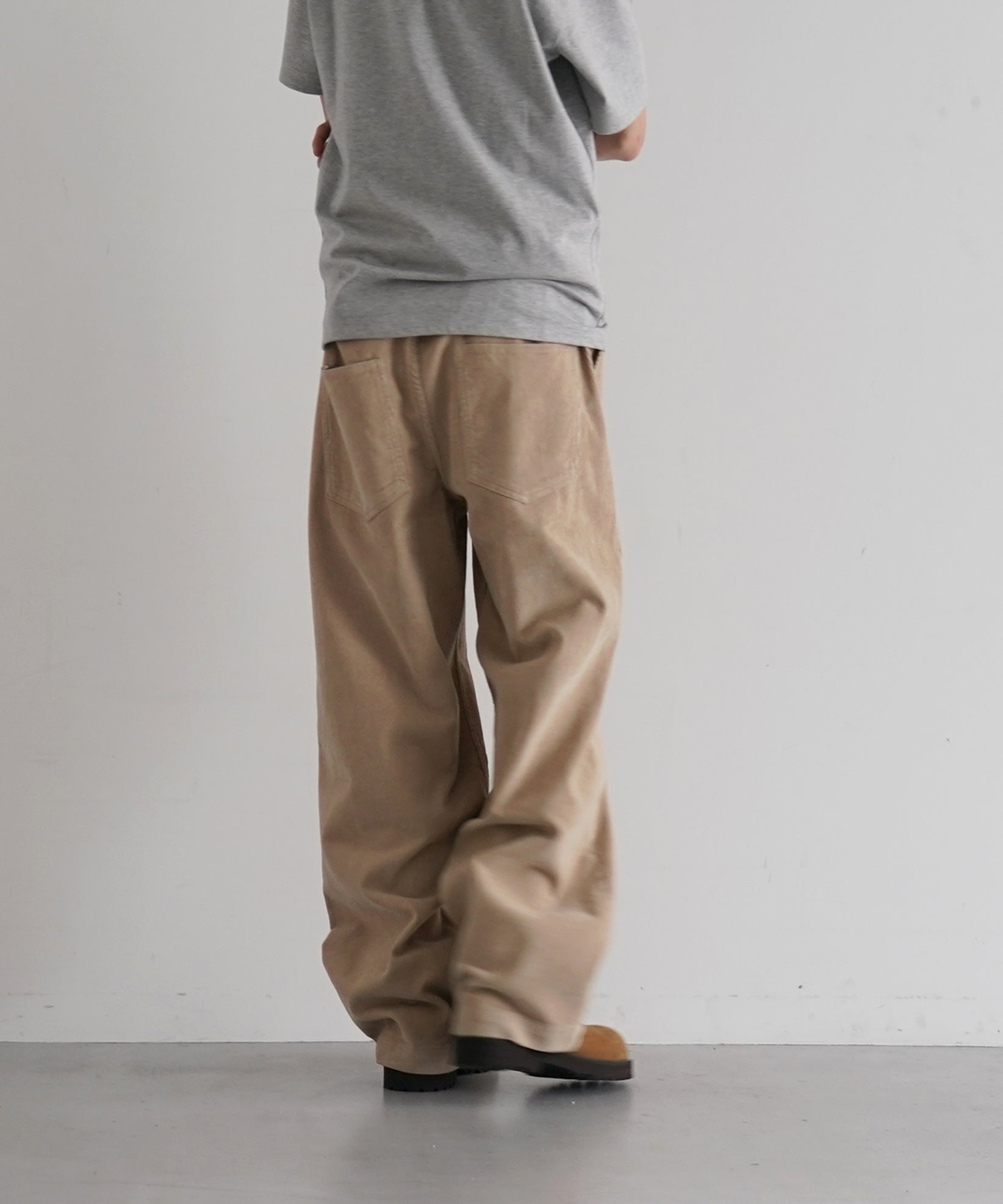 order Loose corduroy pants "NATURAL"