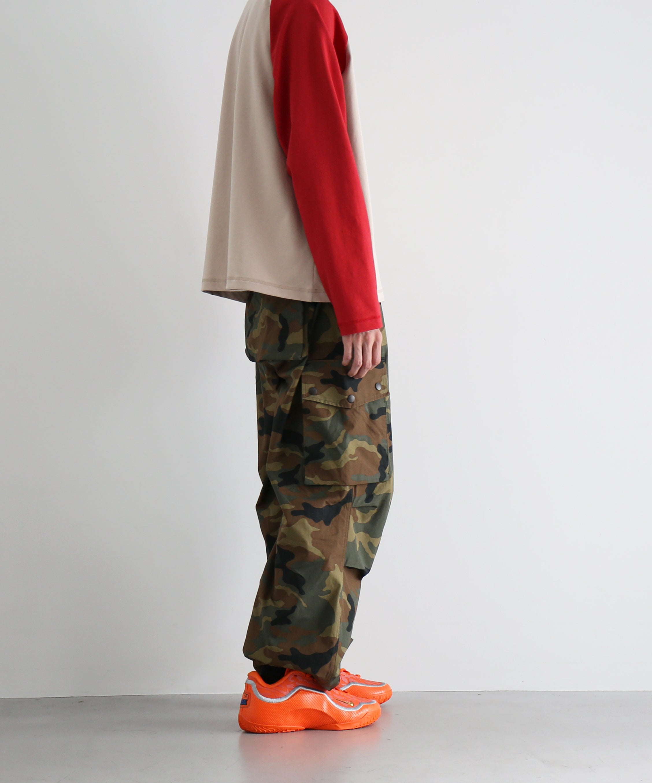 NEEDLES Field pant - cotton ripstop "C-WOODLAND C"