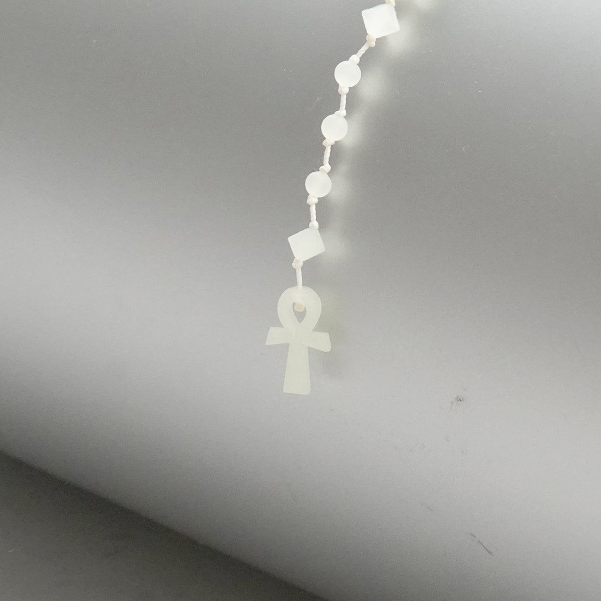 FAF Fake As Flowers ankh Rosary 白 FAF（フェイク アス フラワーズ）の「FAKE AS FLOWERS Ankh