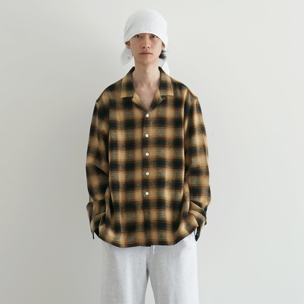 COTTON PAN｜VENIS ネルシャツ｜BLACK｜今季 COTTON PAN(コットンパン