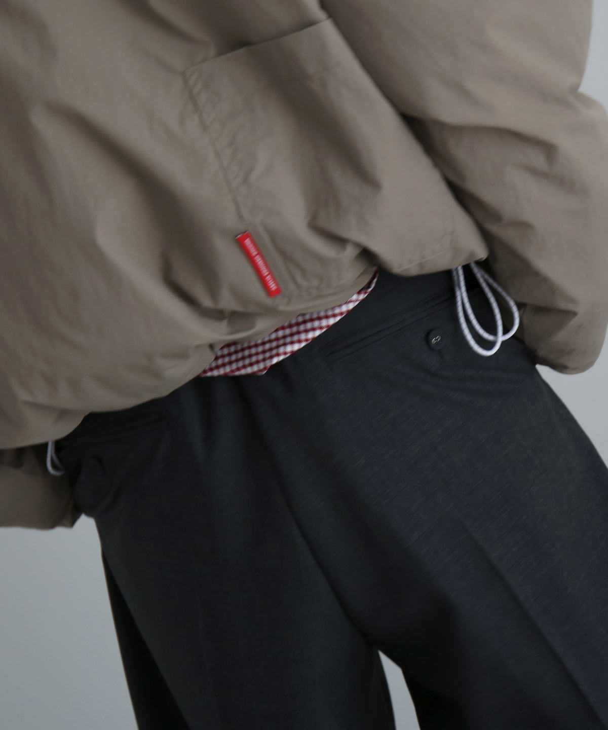 ABELIA EDOWARD GOUCHA Mini bomber "BEIGE"