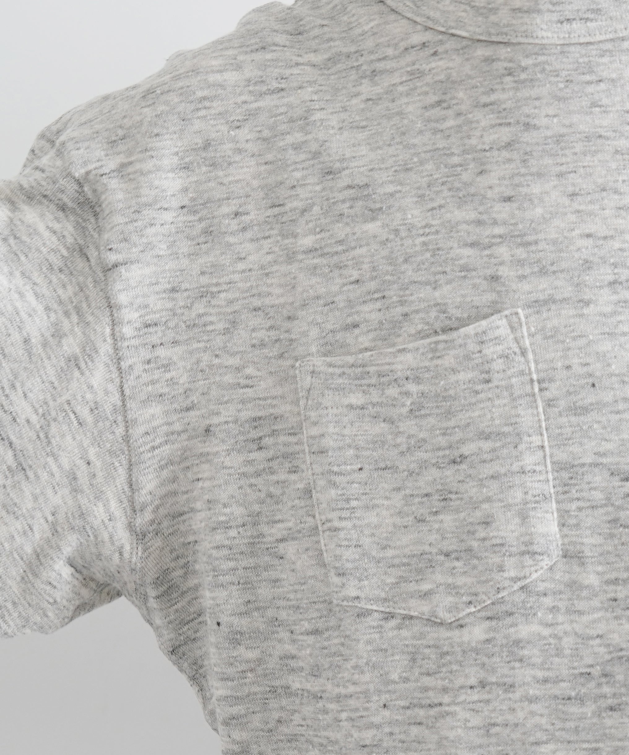 ensou. Right-pocketed t-shirt "TOP GREY"
