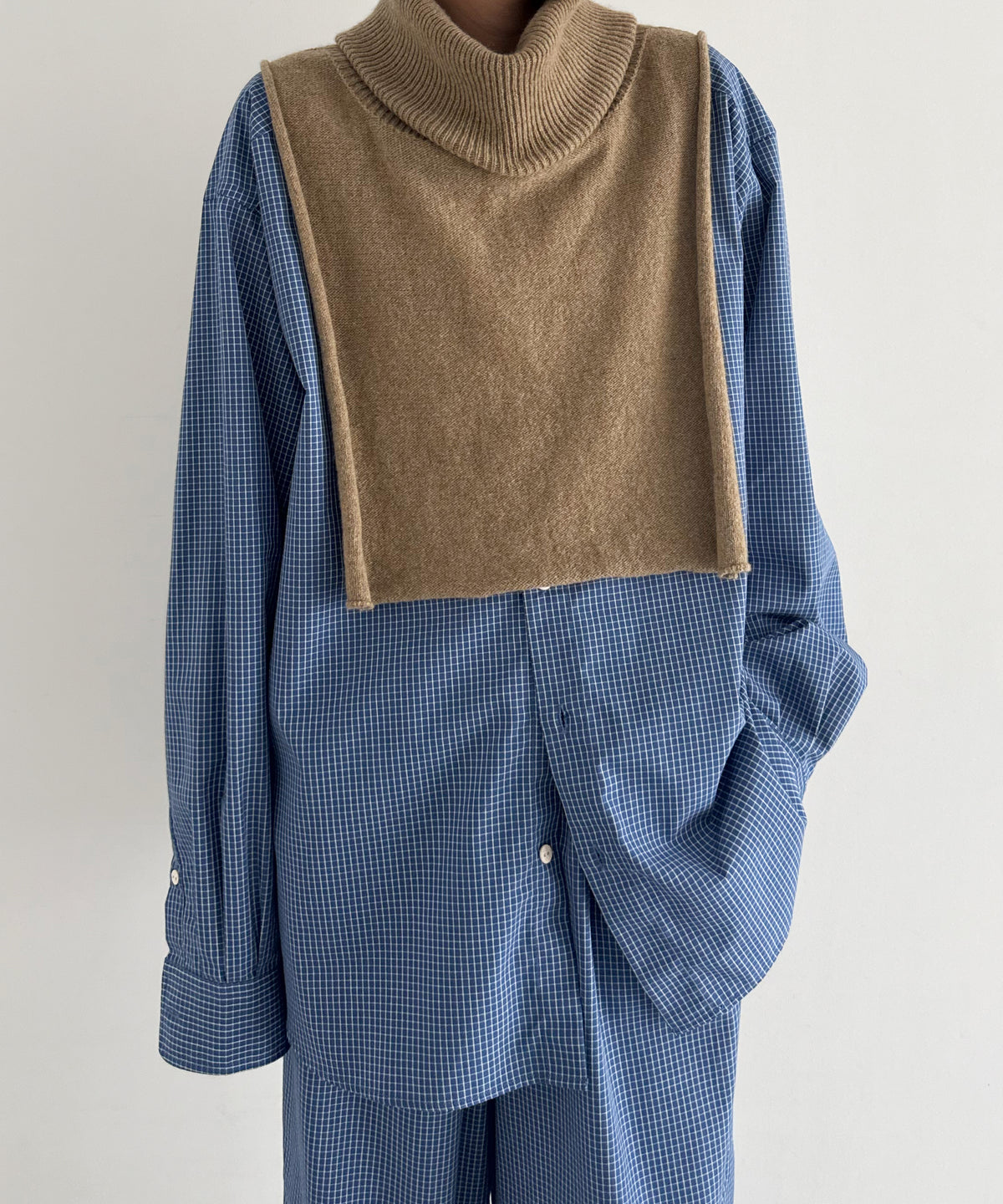 Baserange Enso neck warmer "RIVEREBROWN"
