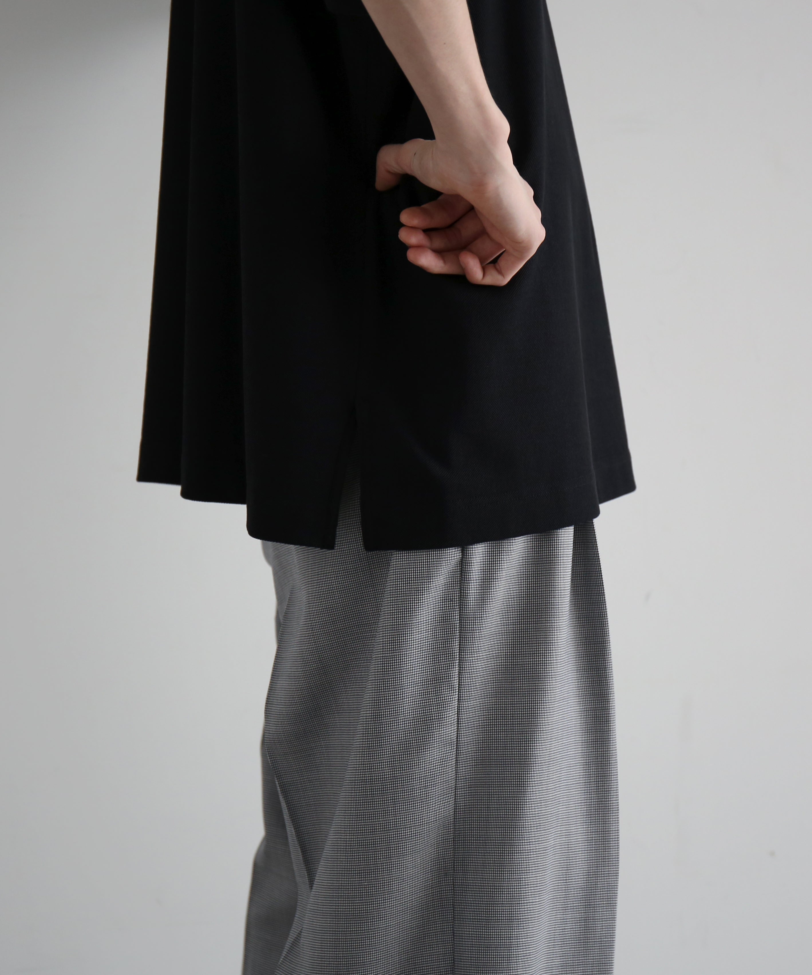 NEONSIGN Unfinished polo "hcs" "BLACK"