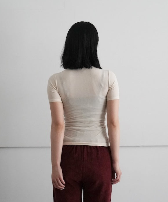 Baserange Heart short sleeve "UNDYED"