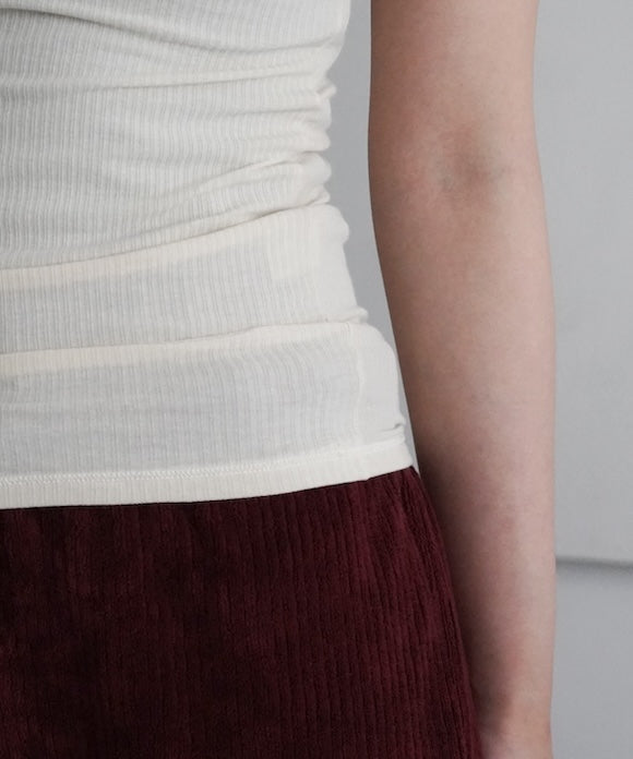 Baserange Heart short sleeve "UNDYED"