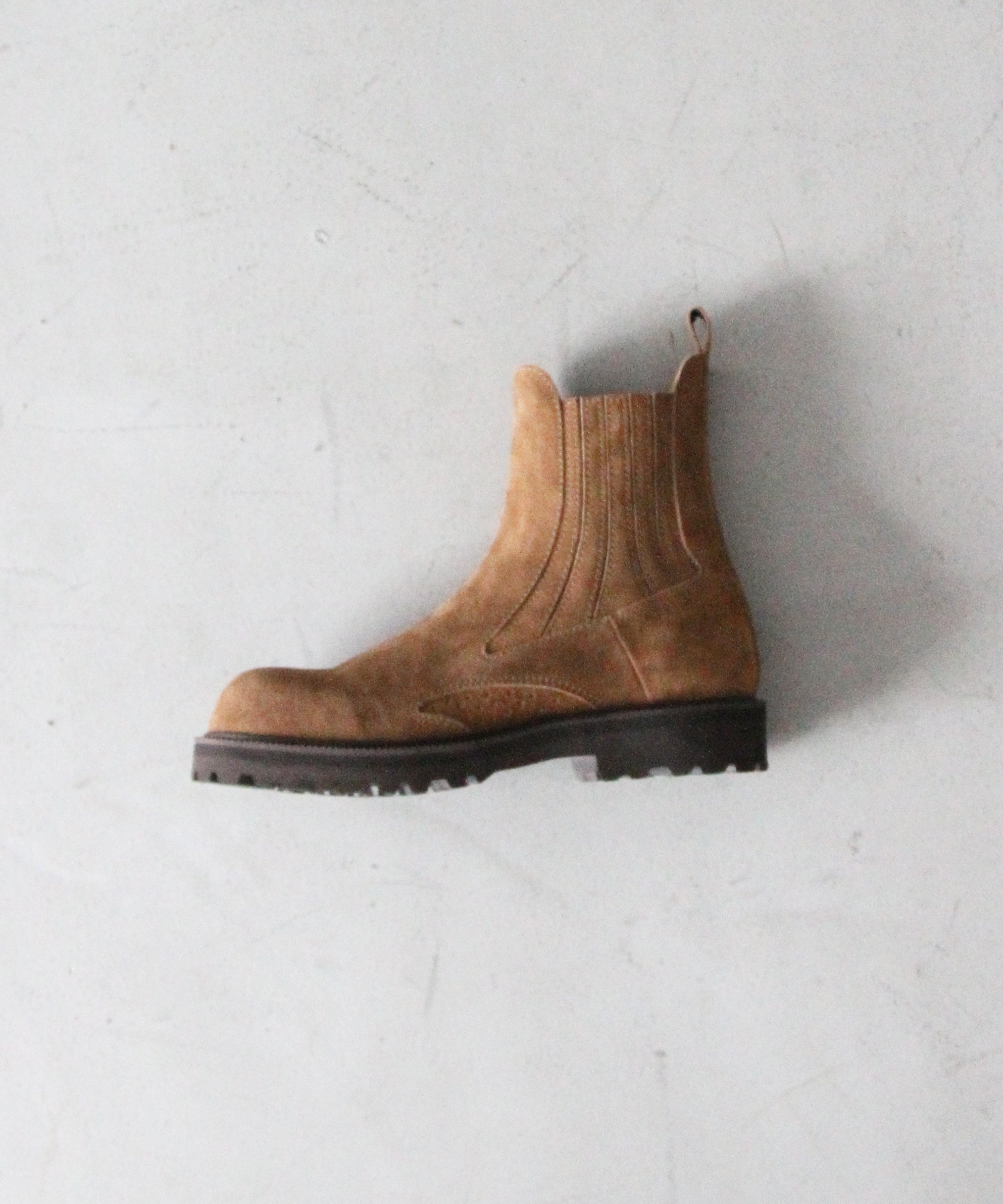 KAIKO × MIDORIKAWA RYO Side gore boots "CAMEL"