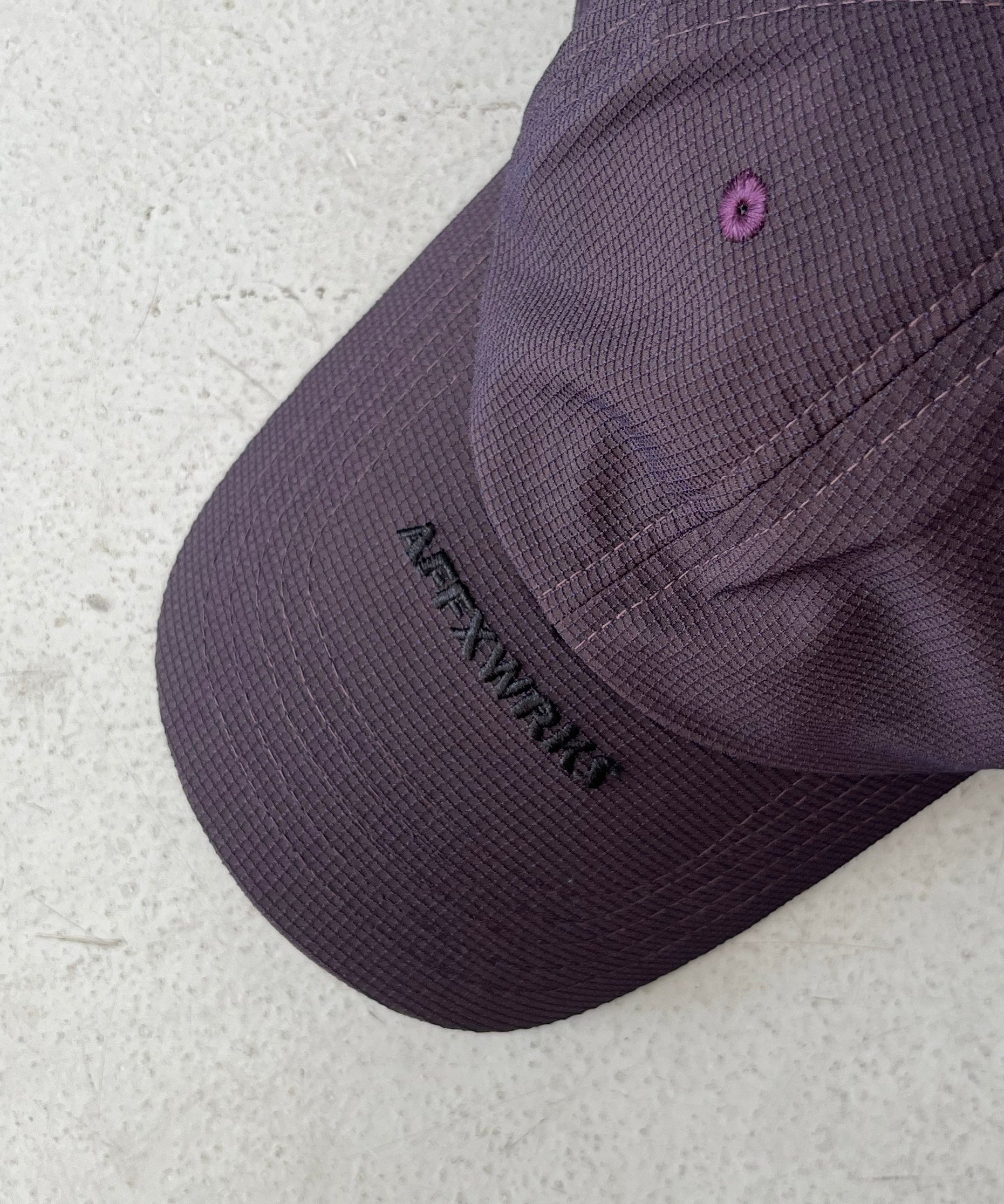 AFFXWRKS BRIM LOGO CAP "SILT PURPLE"