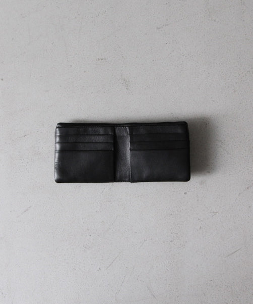 ED ROBERT JUDSON Frame half wallet (smooth) "BLACK"