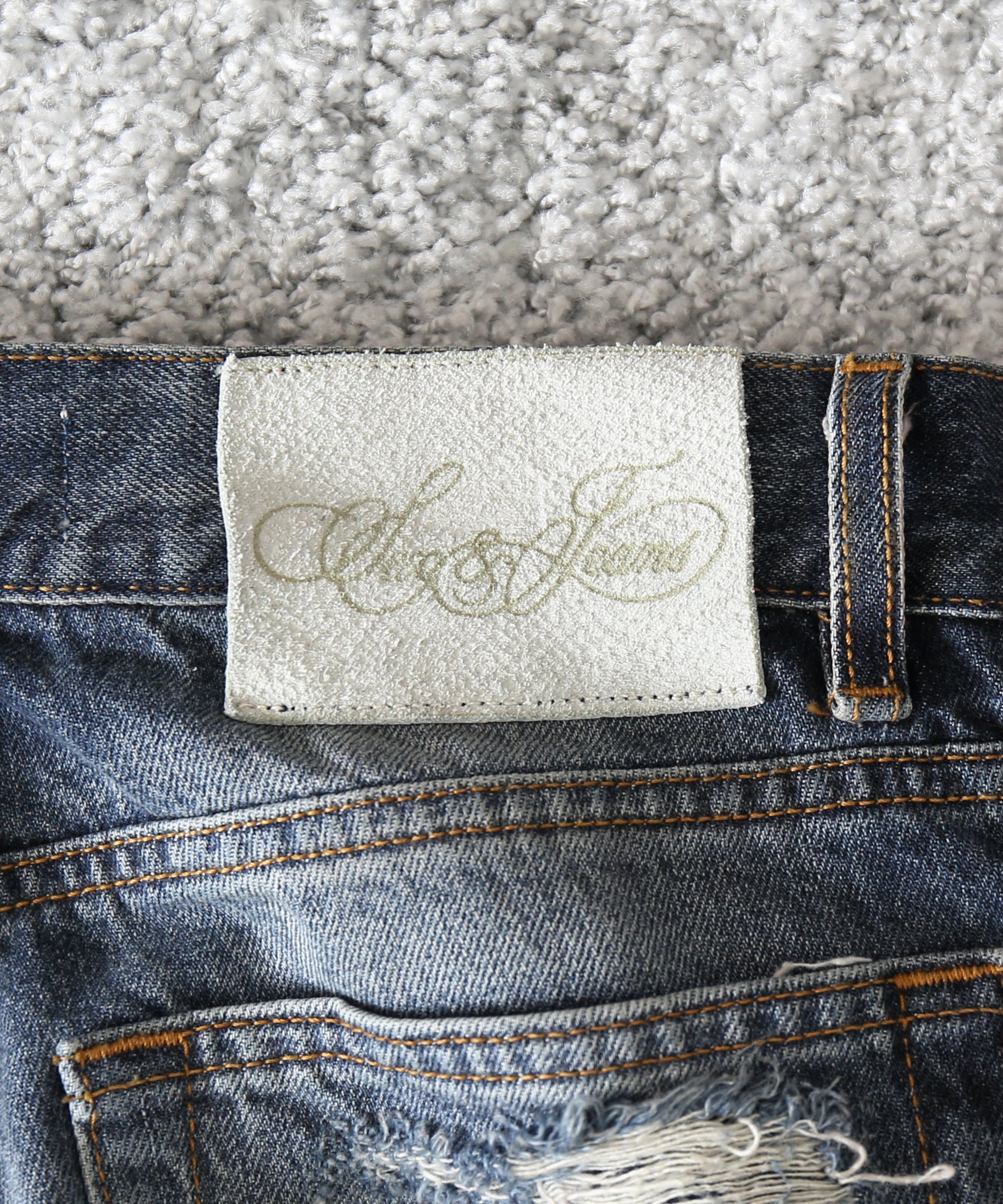 Sex&Jeans【セックスアンドジーンズ】Pink shade denim 