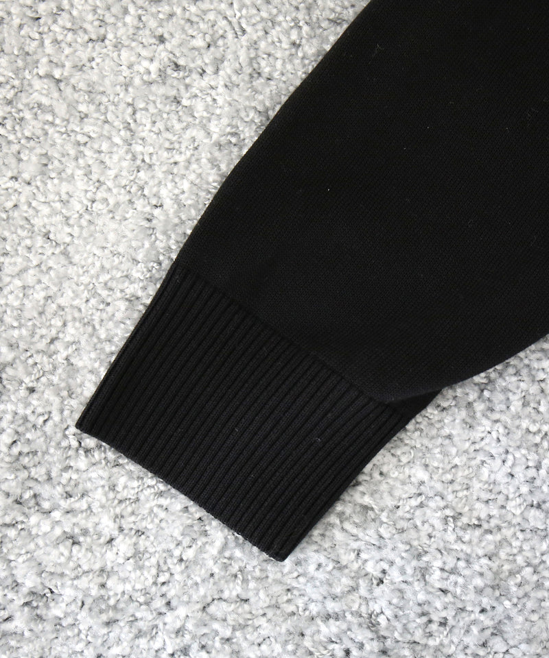 【EXCLUSIVE】crepuscule L/s polo "BLACK"
