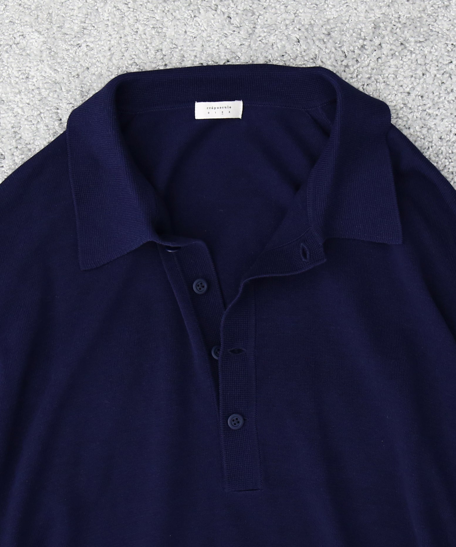 EXCLUSIVE】crepuscule【クレプスキュール】L/s polo 
