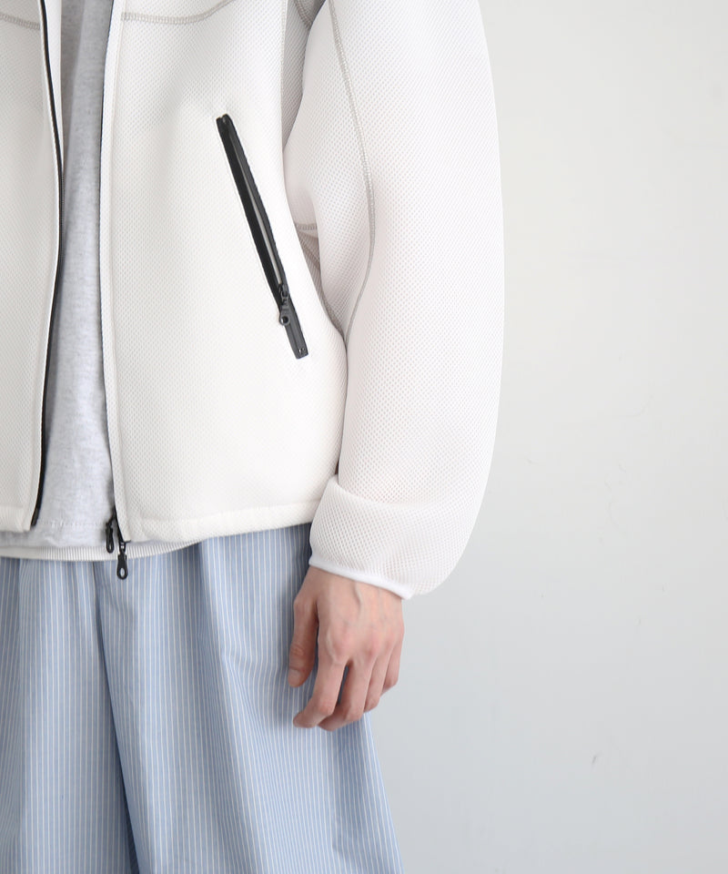 Laid.B "Oka" shell parka "WHITE"