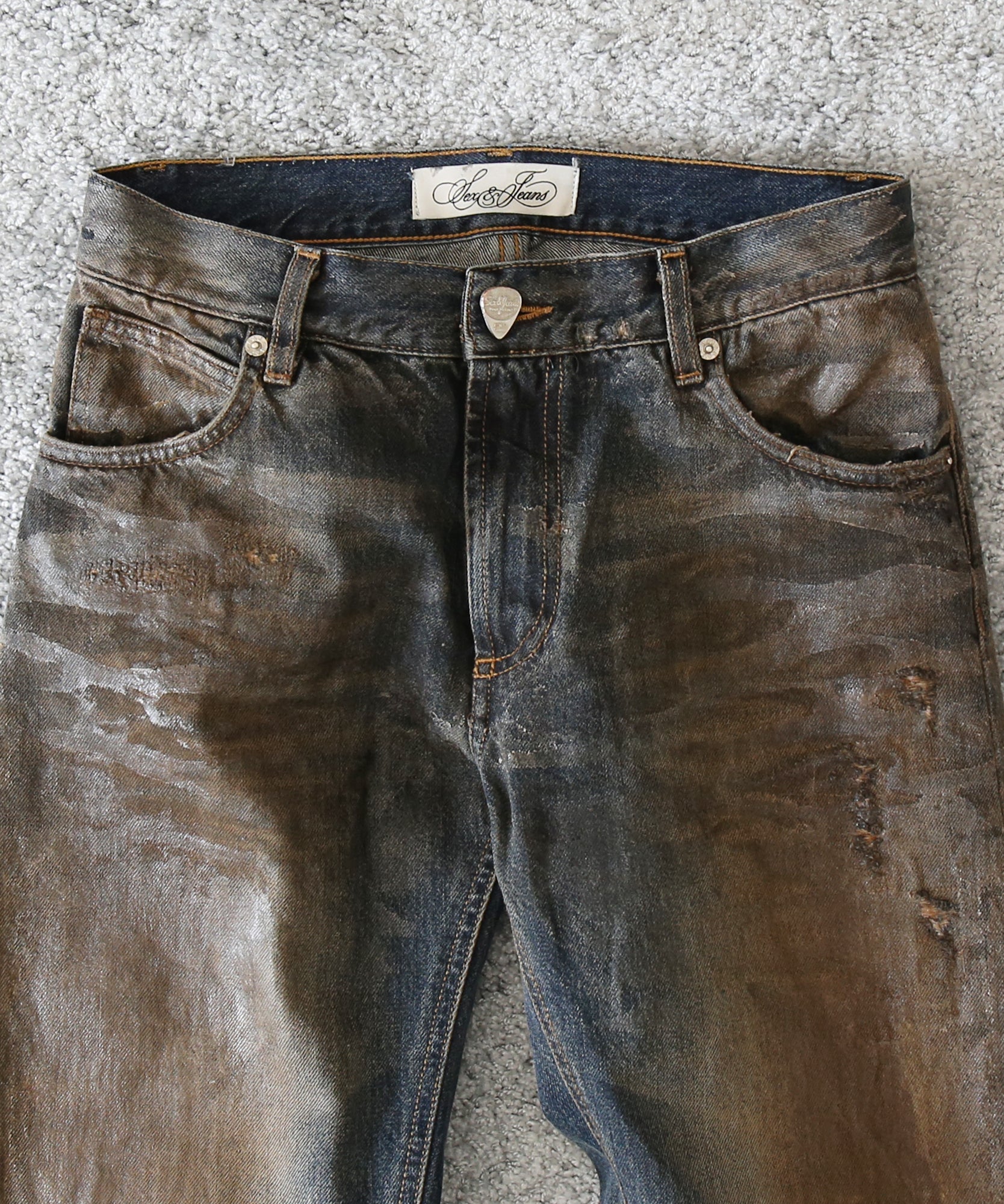 Sex&Jeans Skinny moist jeans "INDIGO"