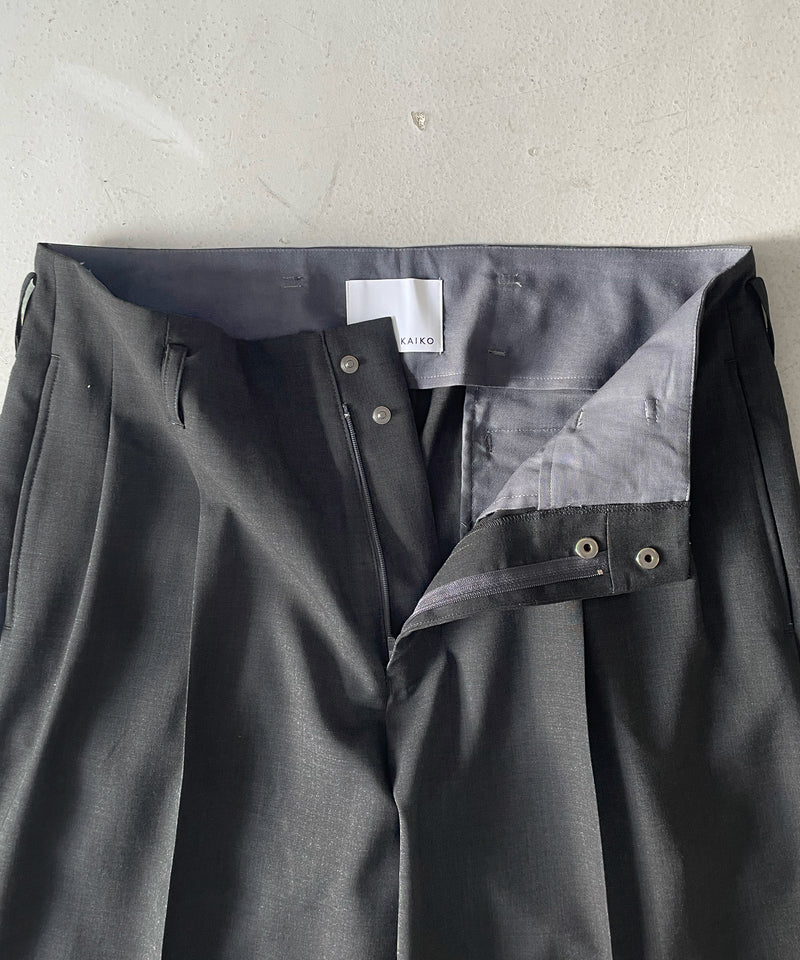 KAIKO Wool wide slacks "D.FIGURE"