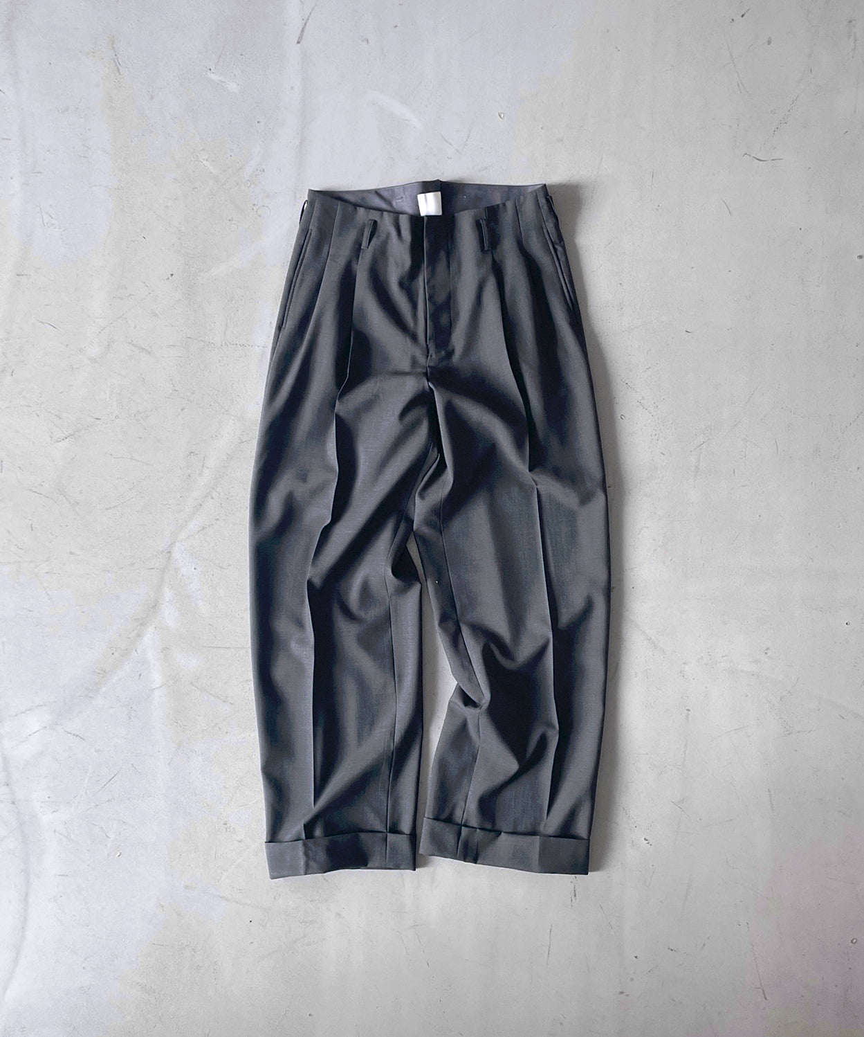 KAIKO【カイコー】wool wide slacks 