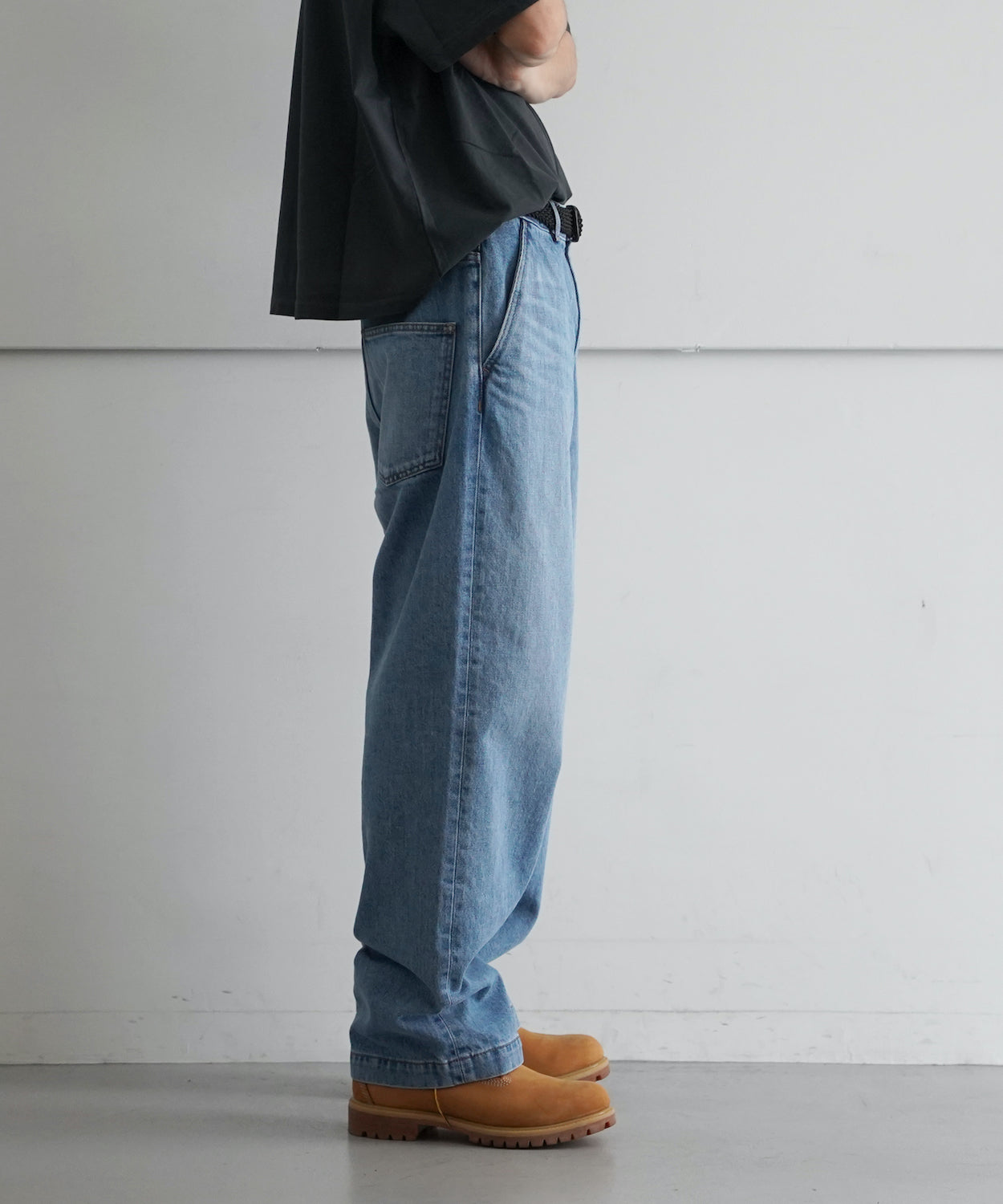 order【オーダー】loose denim pants used 