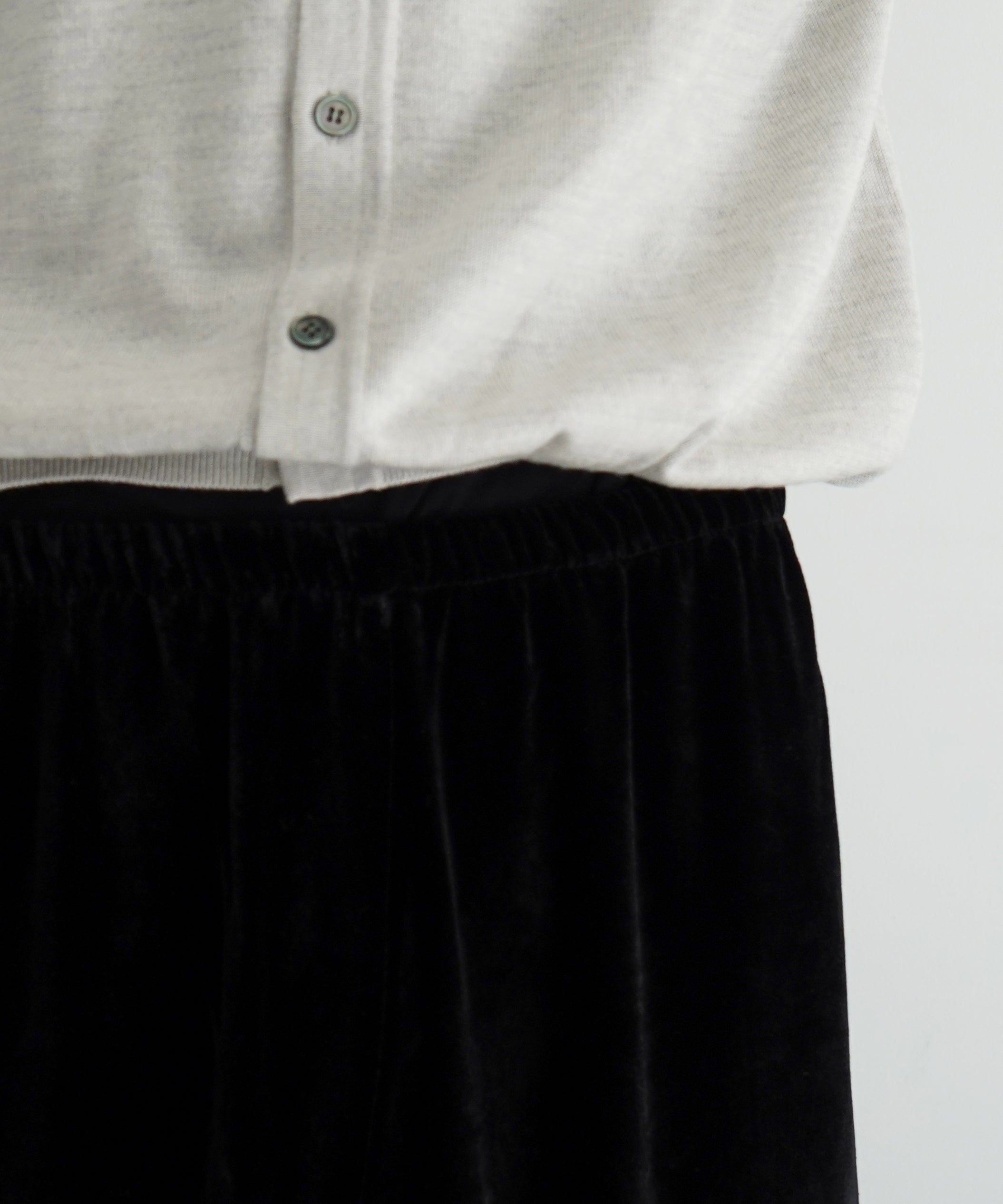 BASERANGE OLIN PANTS "BLACK"