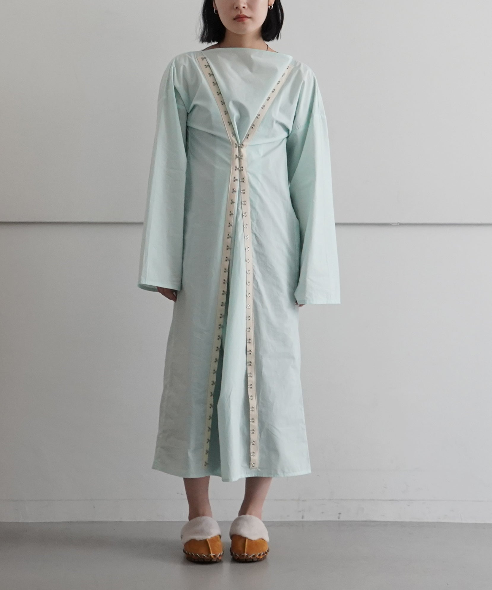 Baserange Viag dress "KAL MINT"