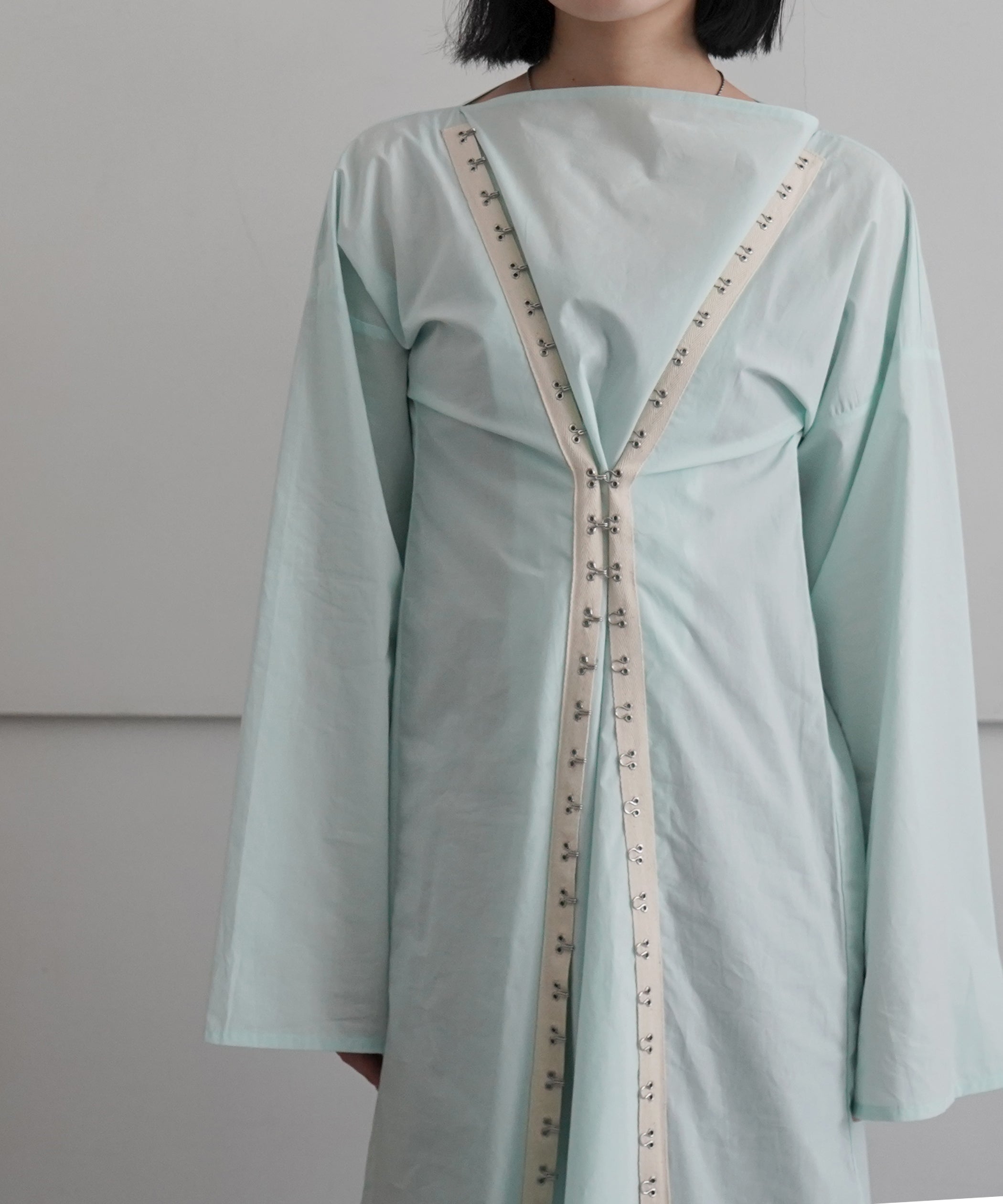 Baserange Viag dress "KAL MINT"