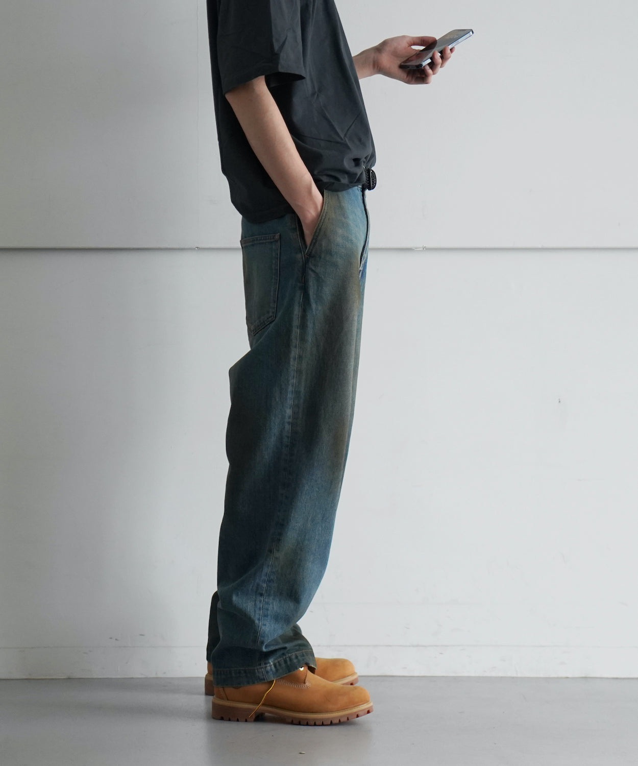 order【オーダー】loose denim pants vintage 