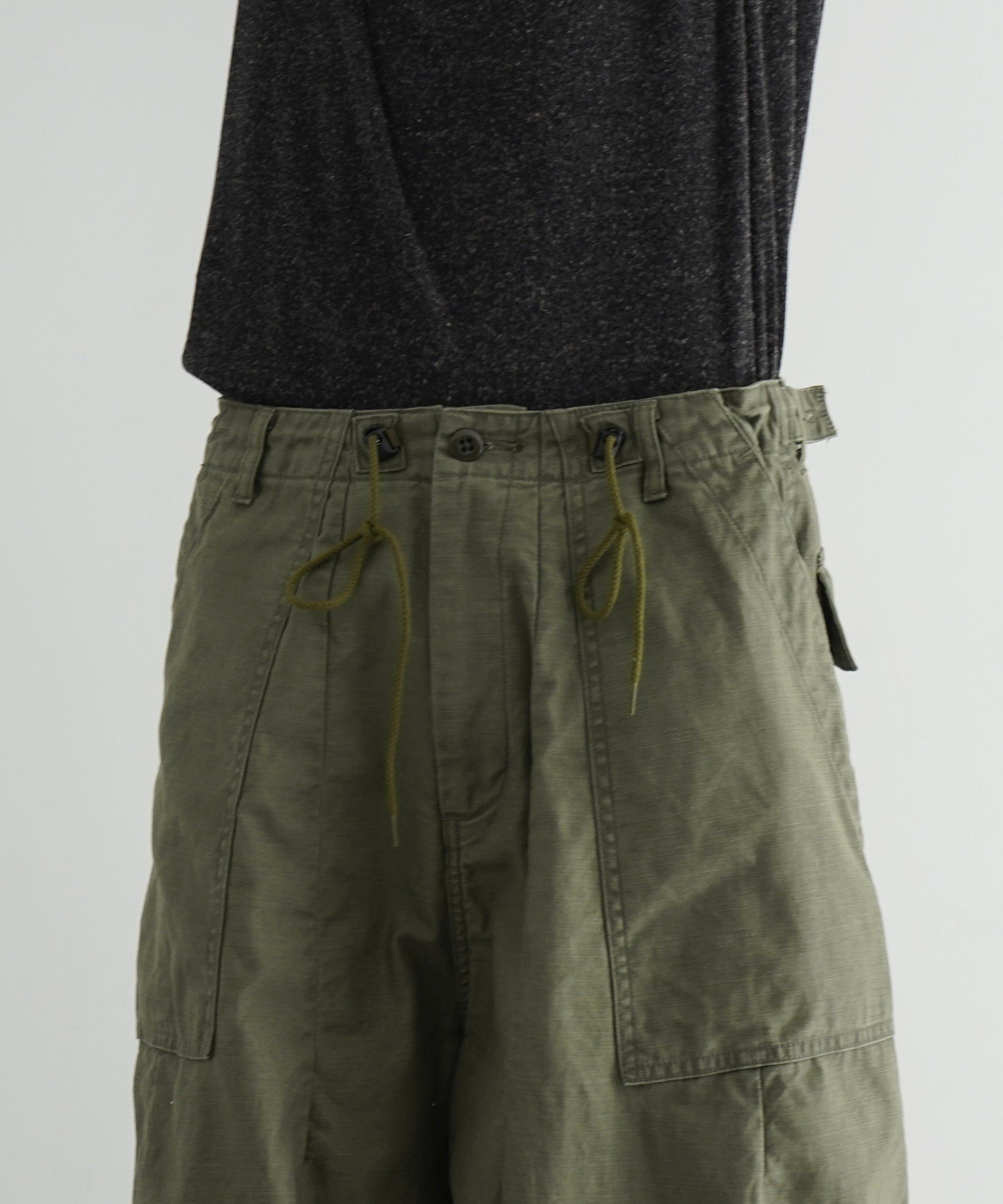 NEEDLES H.d. pant - fatigue "OLIVE"