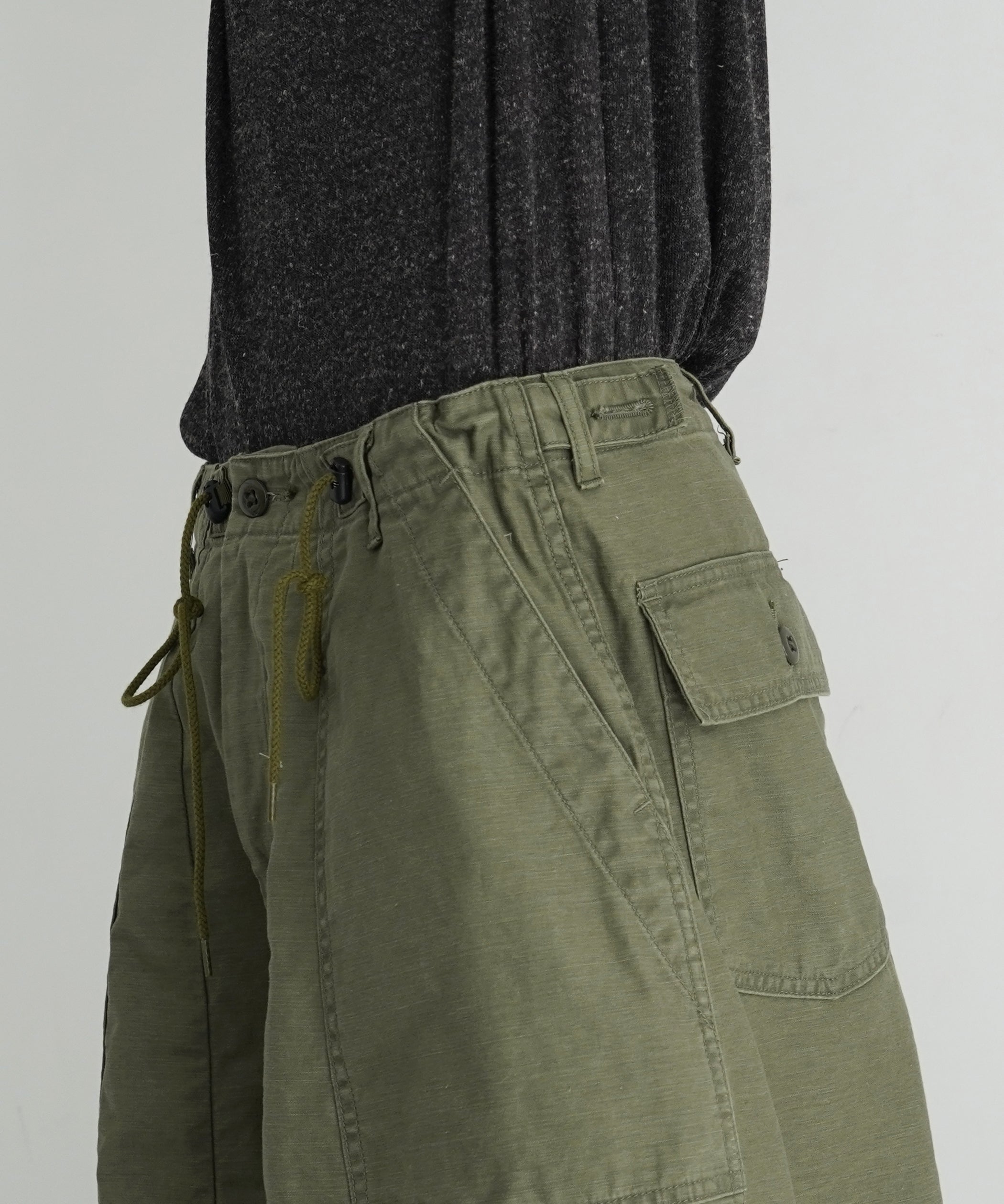 NEEDLES H.d. pant - fatigue "OLIVE"