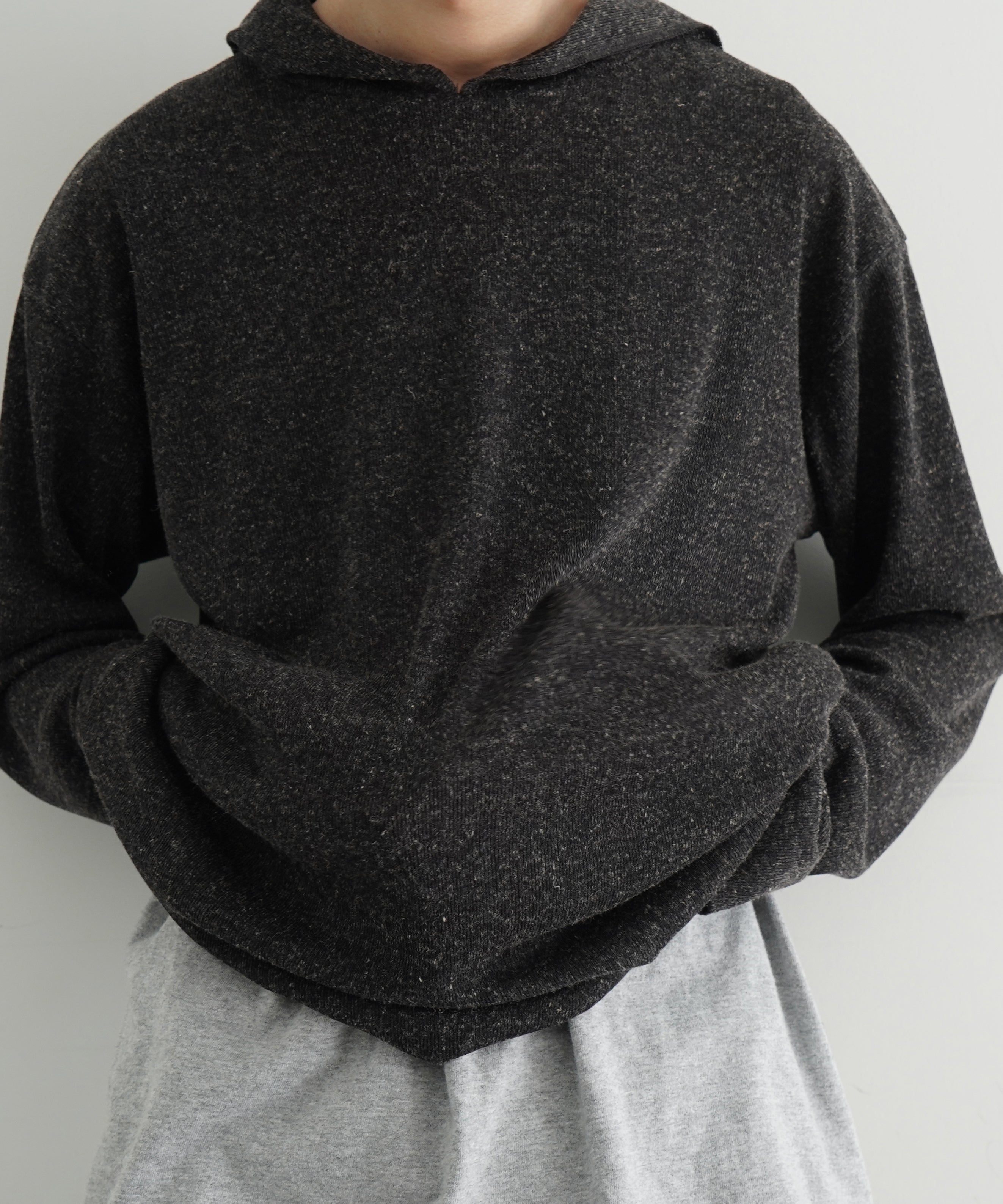 KAIKO Rib hoodie "D.FIGURE"