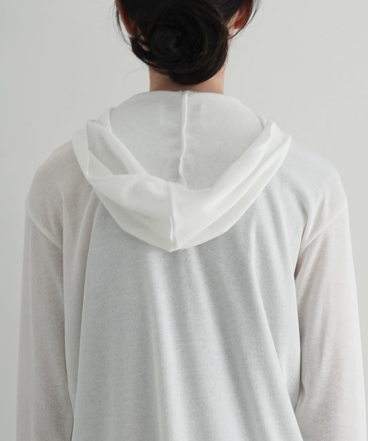 KAIKO Rib hoodie 2,3 "O.WHITE"