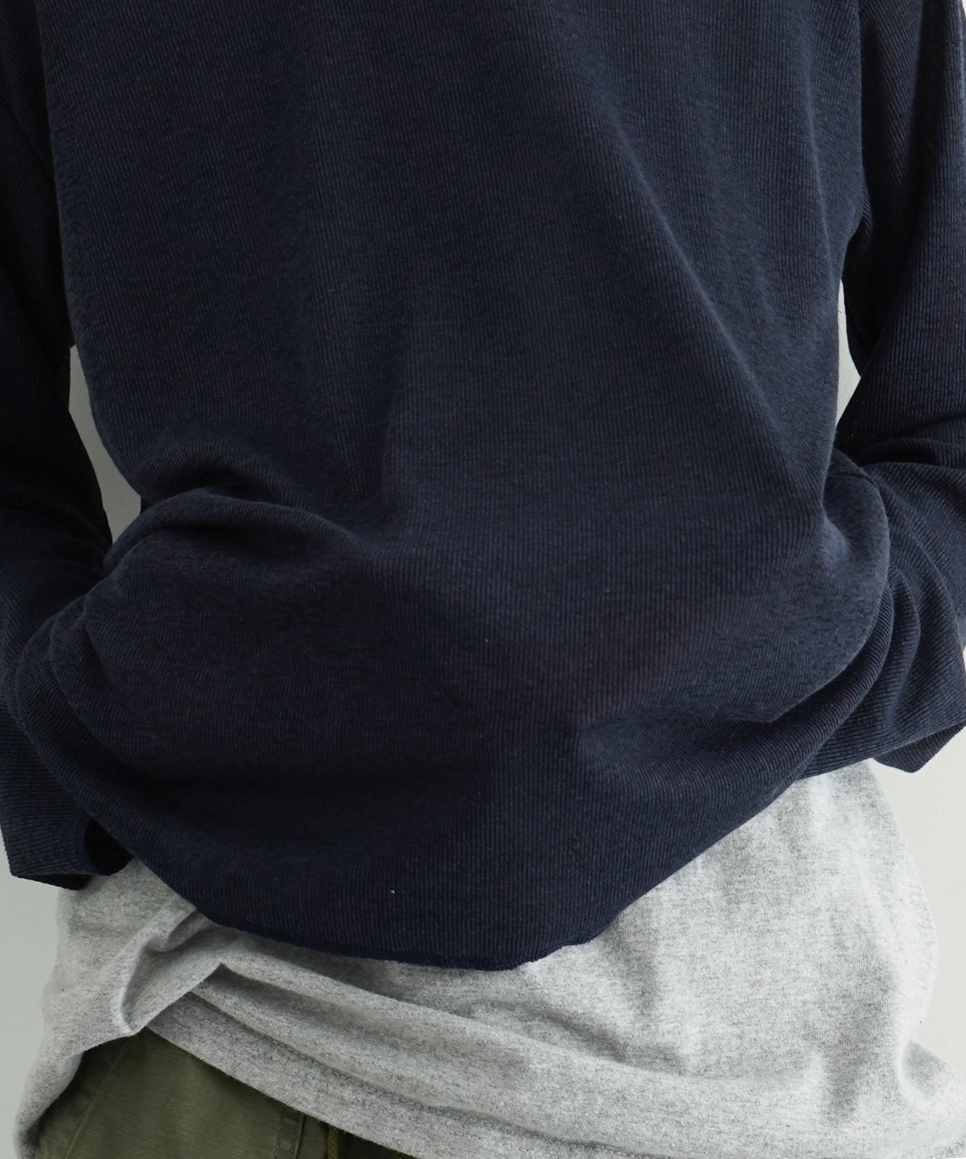 KAIKO Rib hoodie 2,3 "NAVY"