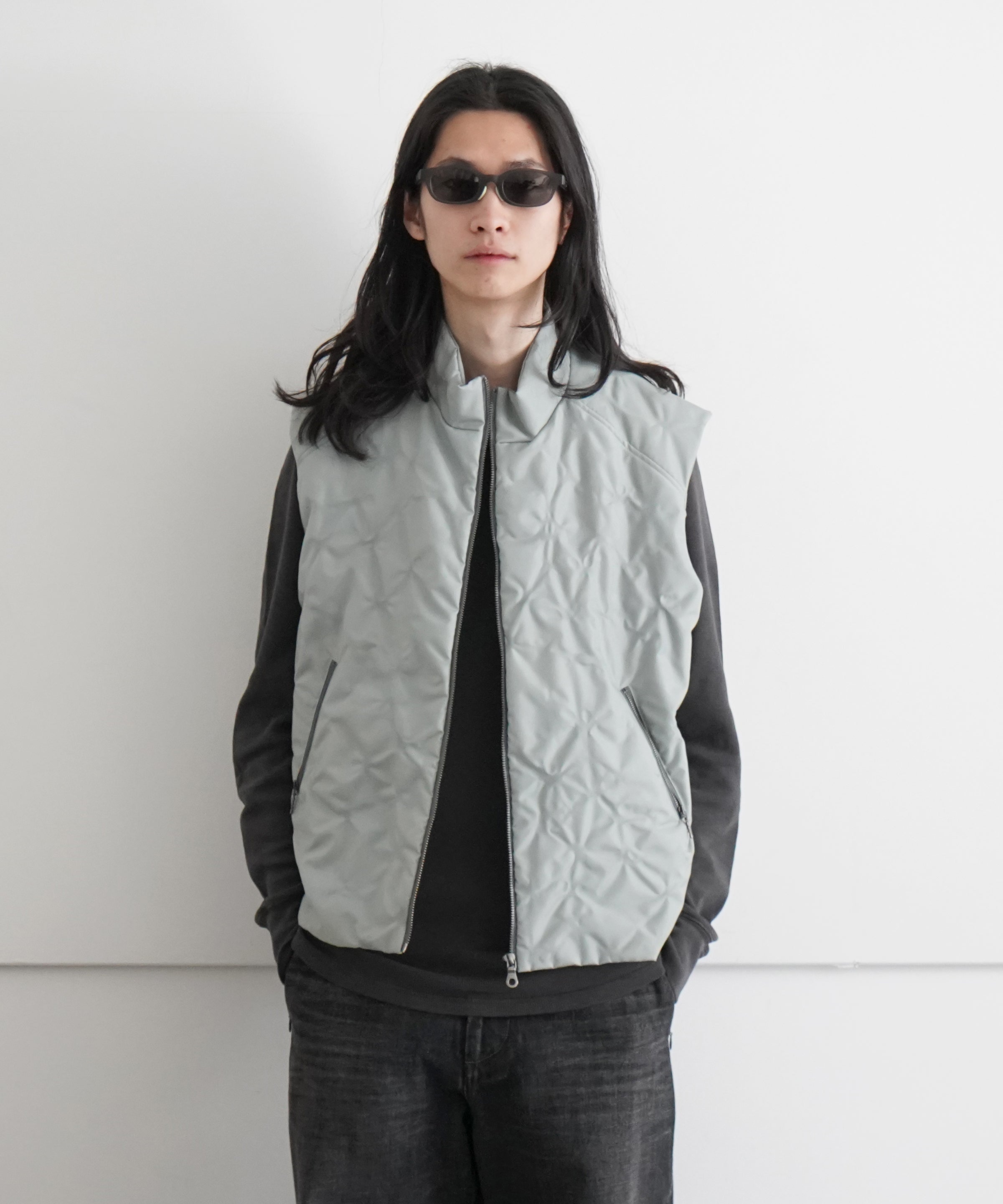 ryaw - 残りわずかLeaf Vein Vest(SUEDE) | ACRMTSM ONLINE STORE 