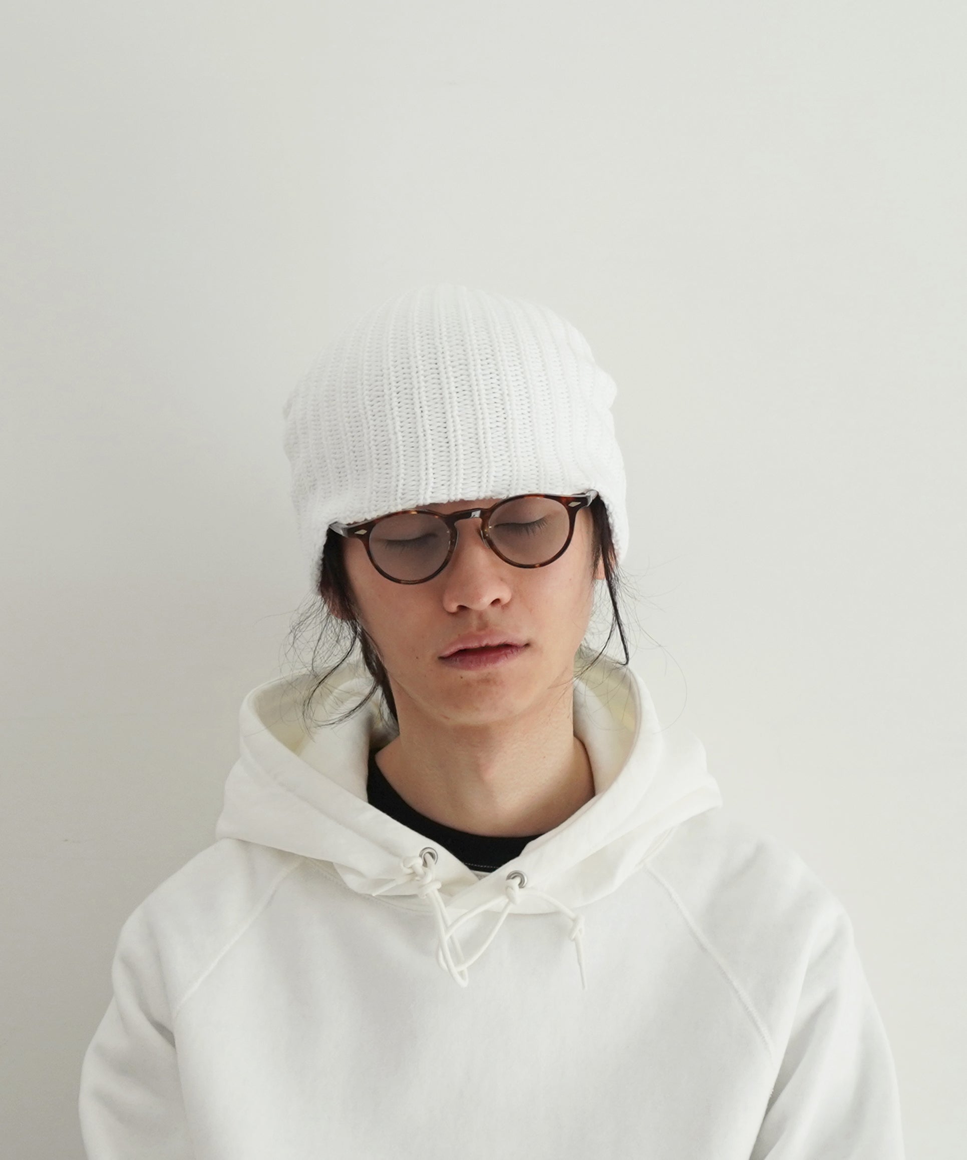 NOCHINO OPTICAL "Tsukiyomi" "#3 RICH AMBER × GREY GREEN to D.GREY"