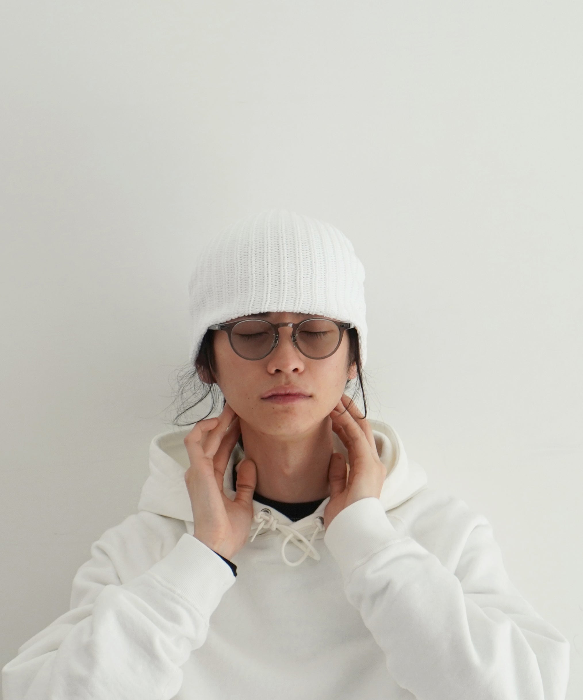 NOCHINO OPTICAL "Tsukiyomi" "#8 SAFETY GREY × GREY GREEN to D.GREY"