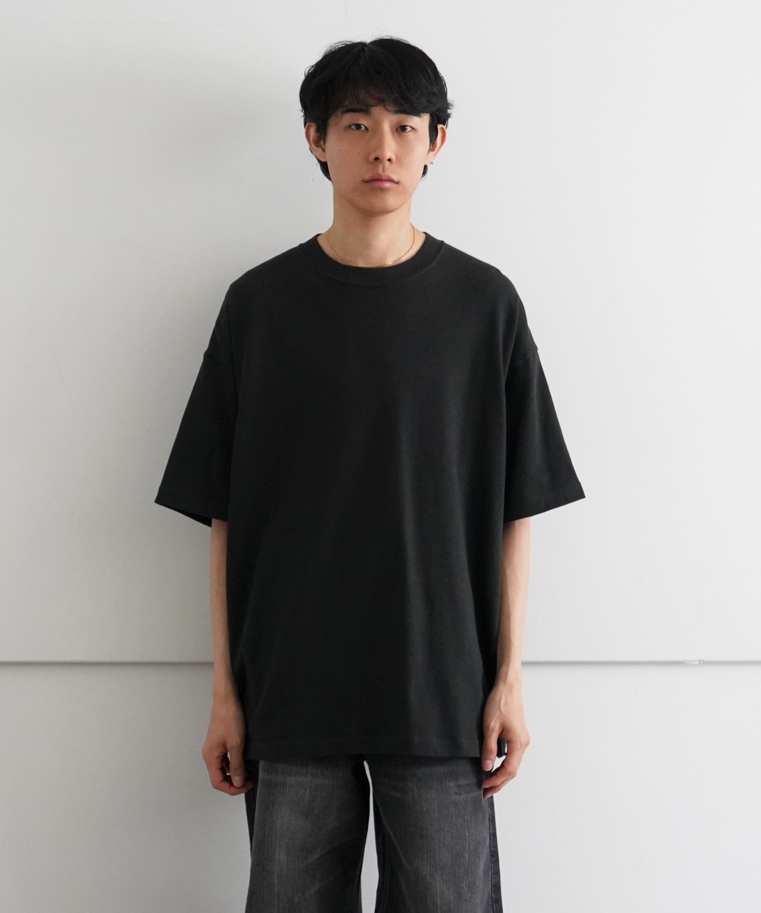 EVCON WIDE S/S T-SHIRT "GRAY"