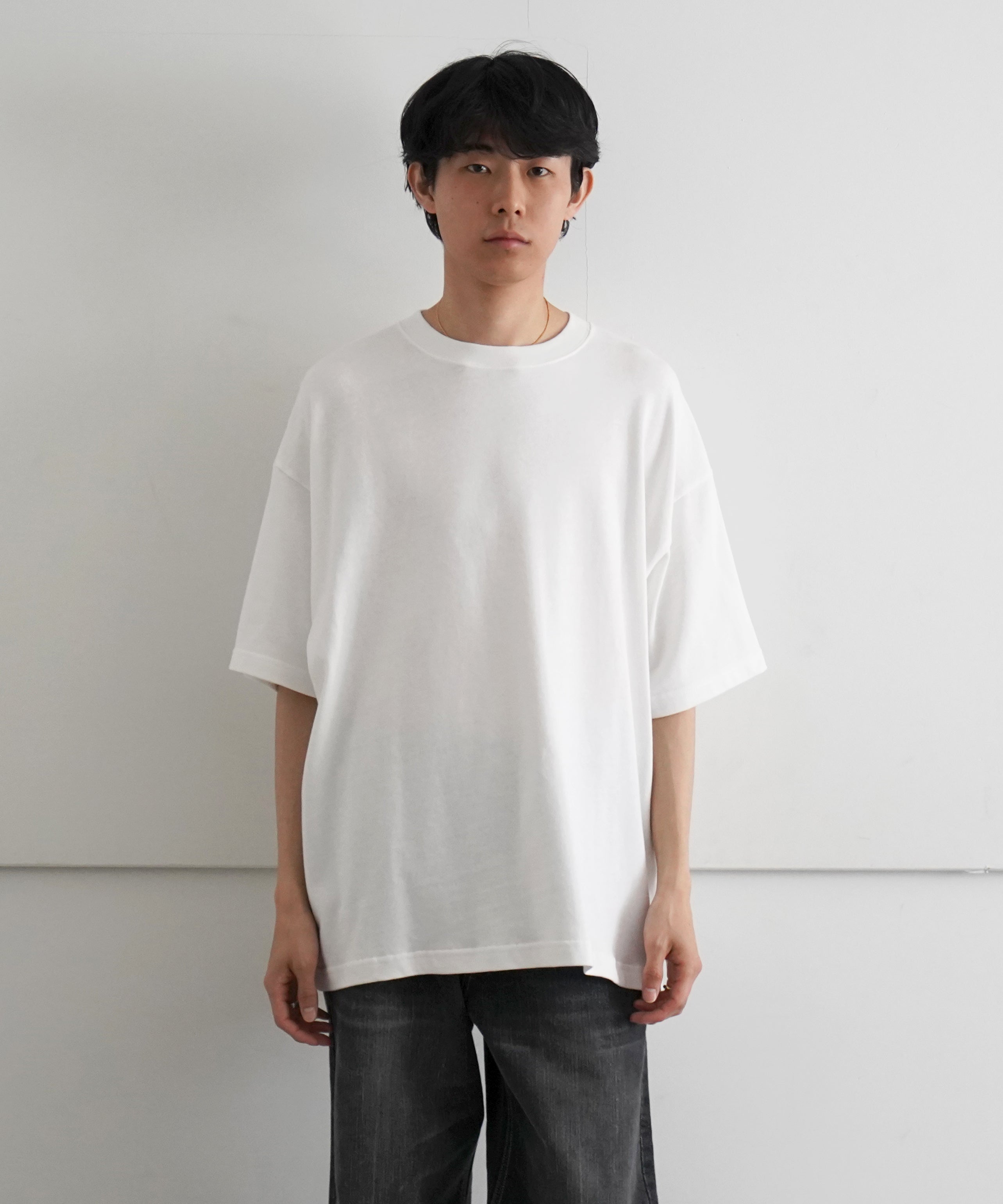 EVCON WIDE S/S T-SHIRT "GRAY"