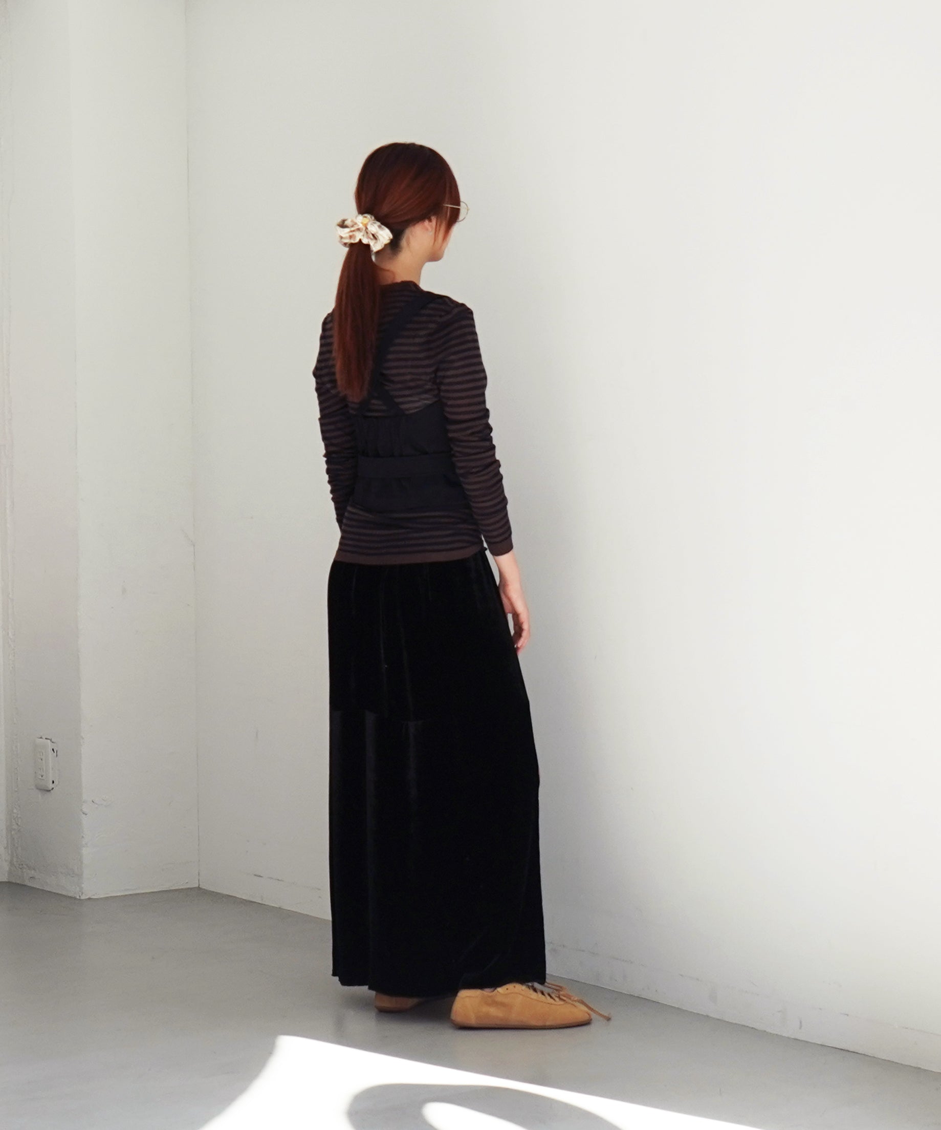 Baserange【ベースレンジ】olin skirt 