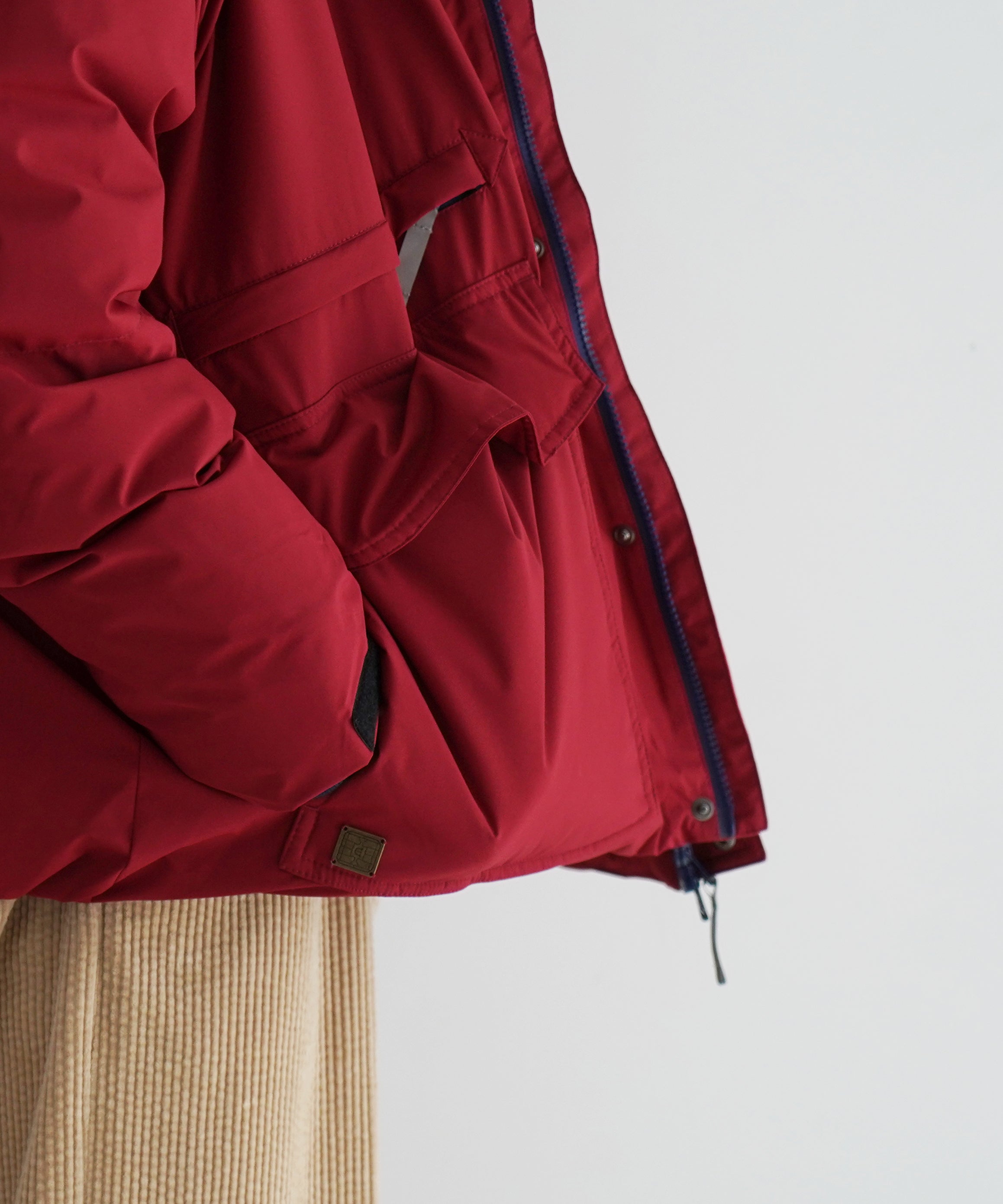 Evisen Skateboardsゑ 3-way n3b evi down jacket "RED"