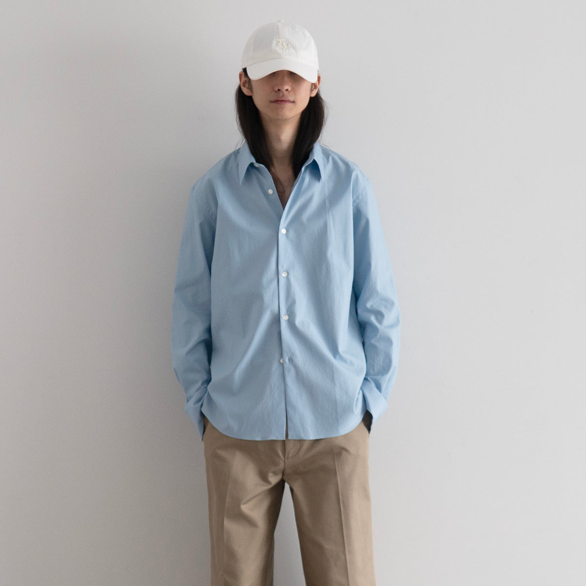 AURALEE 23aw ウォッシュド フィンクス ツイル シャツ 3 | APPS