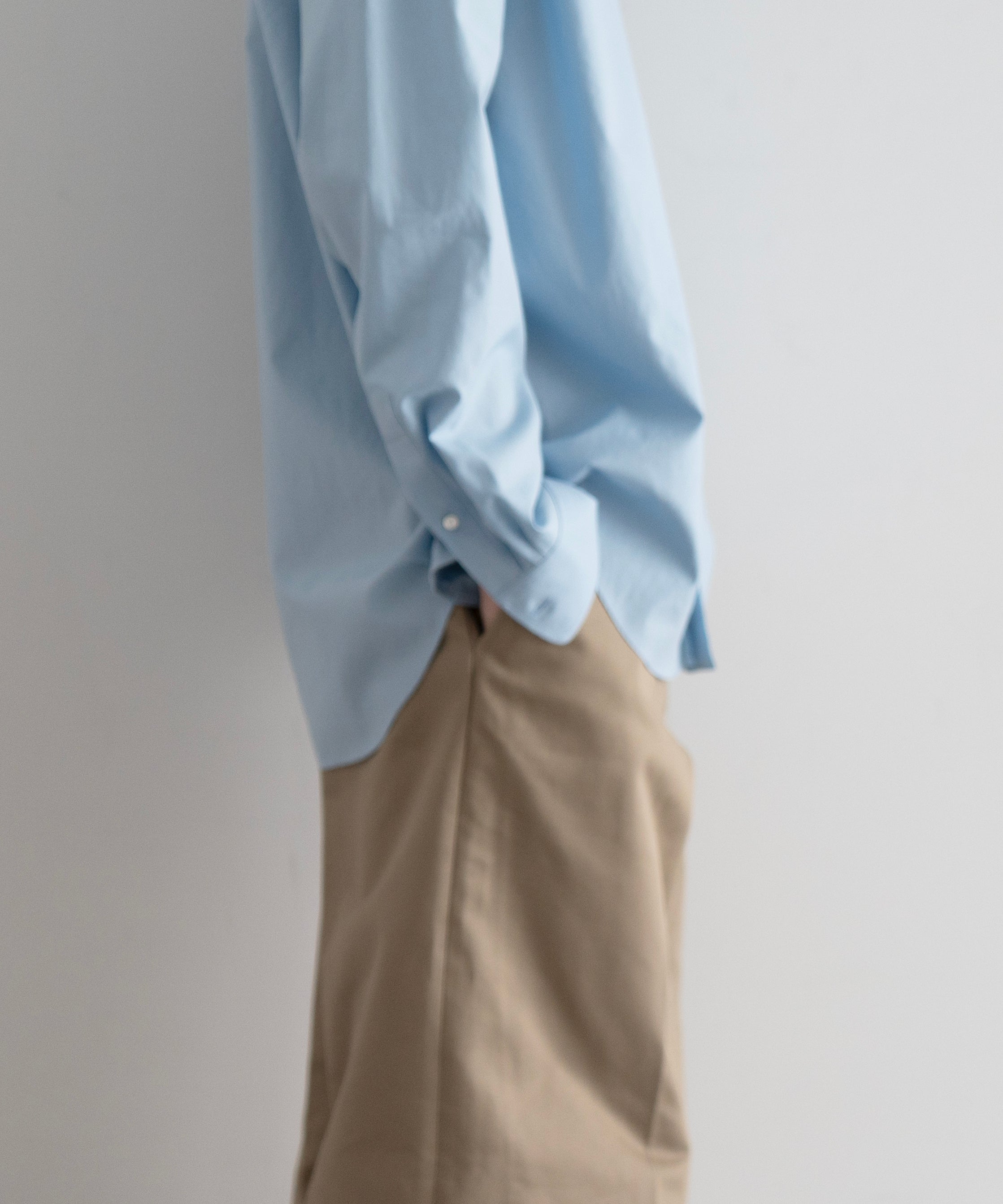 AURALEE【オーラリー】Washed finx twill shirt 