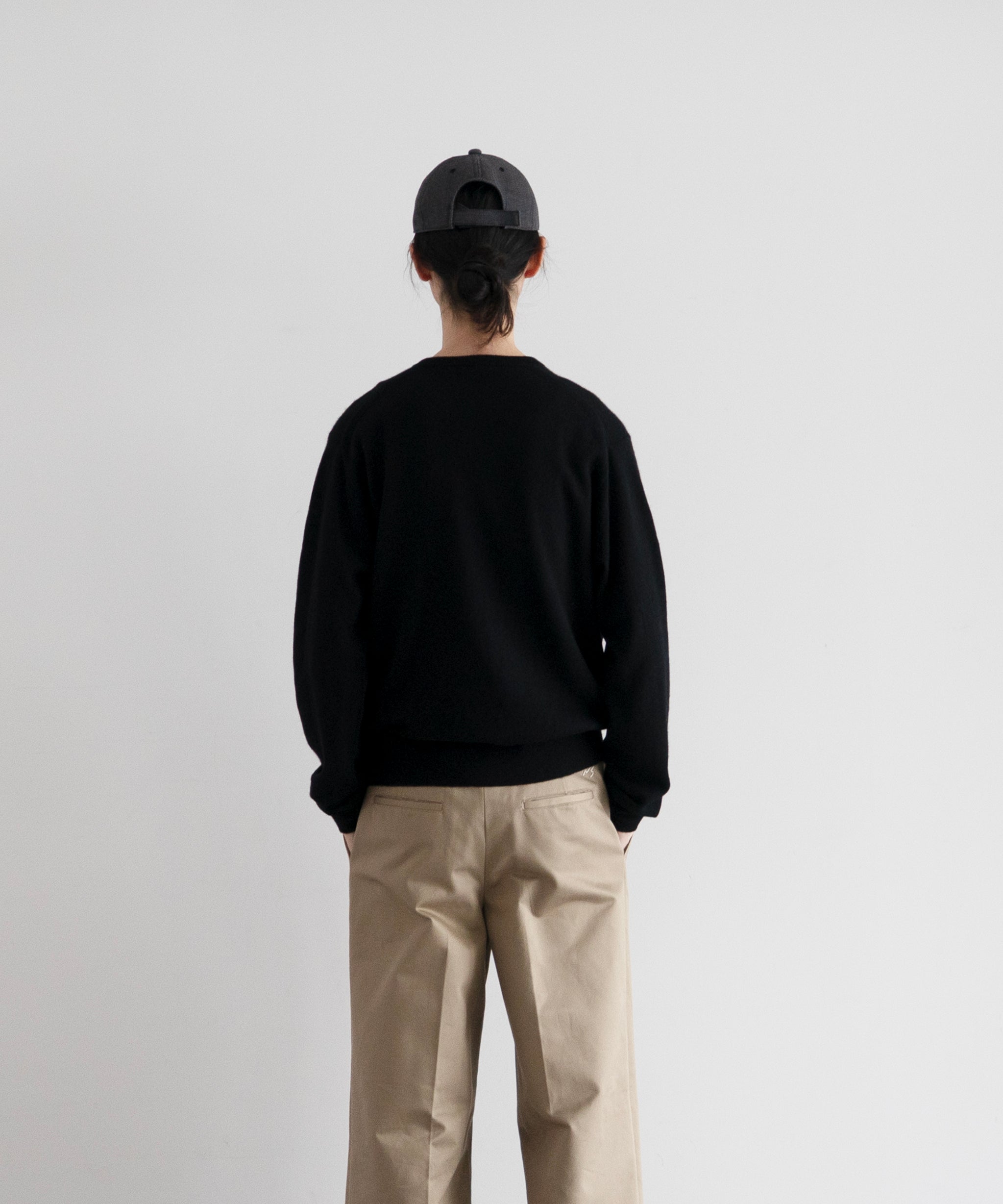 AURALEE【オーラリー】Super fine cashmere silk knit v-neck 