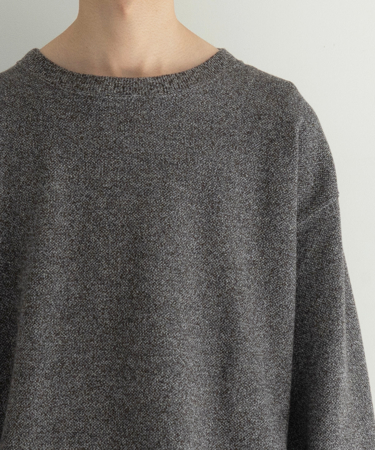 crepuscule Co/ra moss stitch P/O "HEATHER BROWN"